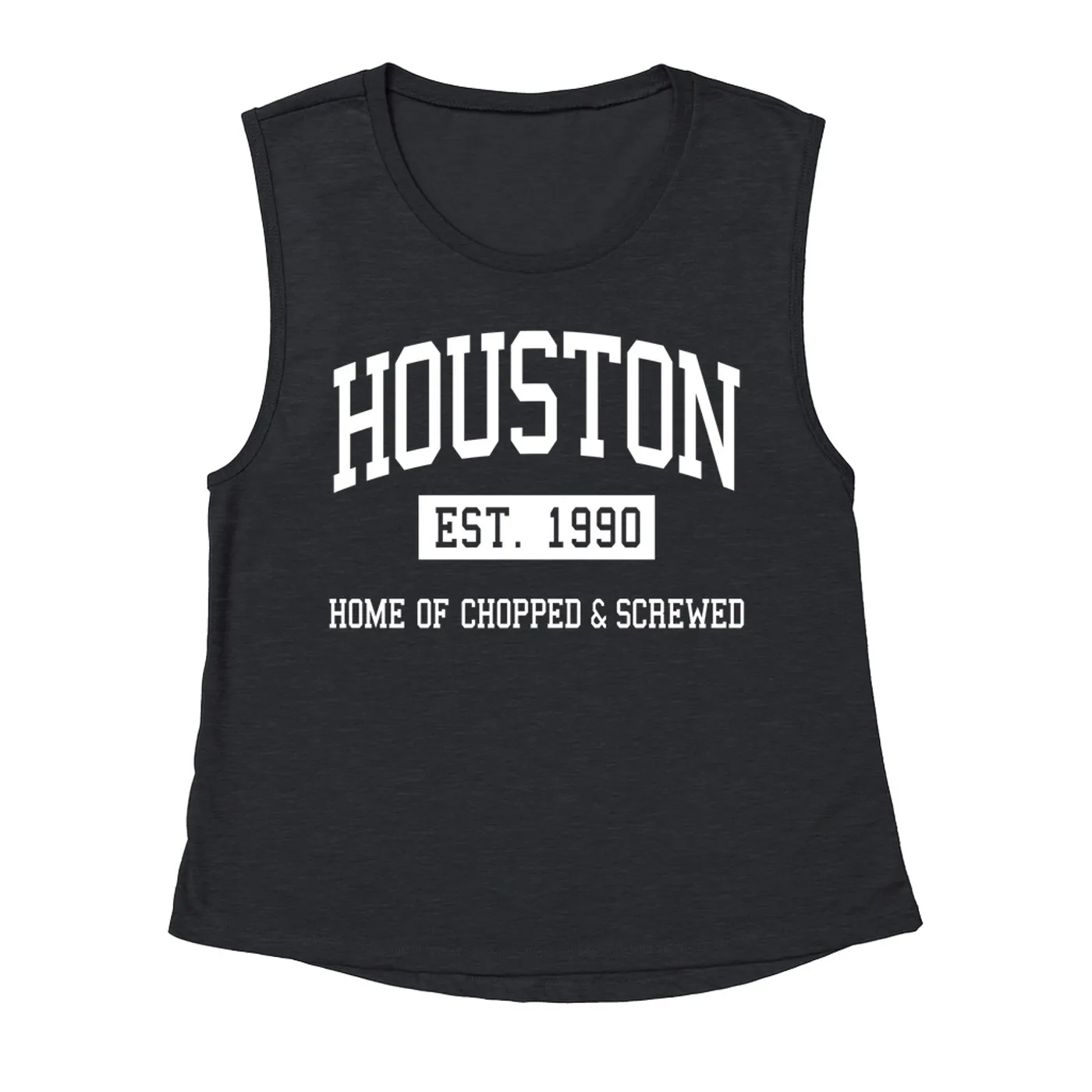 Music Life - Chopped Screwed Merchbar Music Life Muscle Tank | Houston Home of Chopped & Screwed Est. 1990 Merchbar Music Life Tank Top