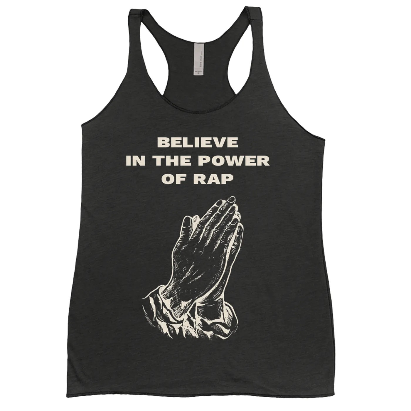 Merchbar Music Life Ladies' Tank Top | Believe In Music Life - Rap Merchbar Music Life Shirt