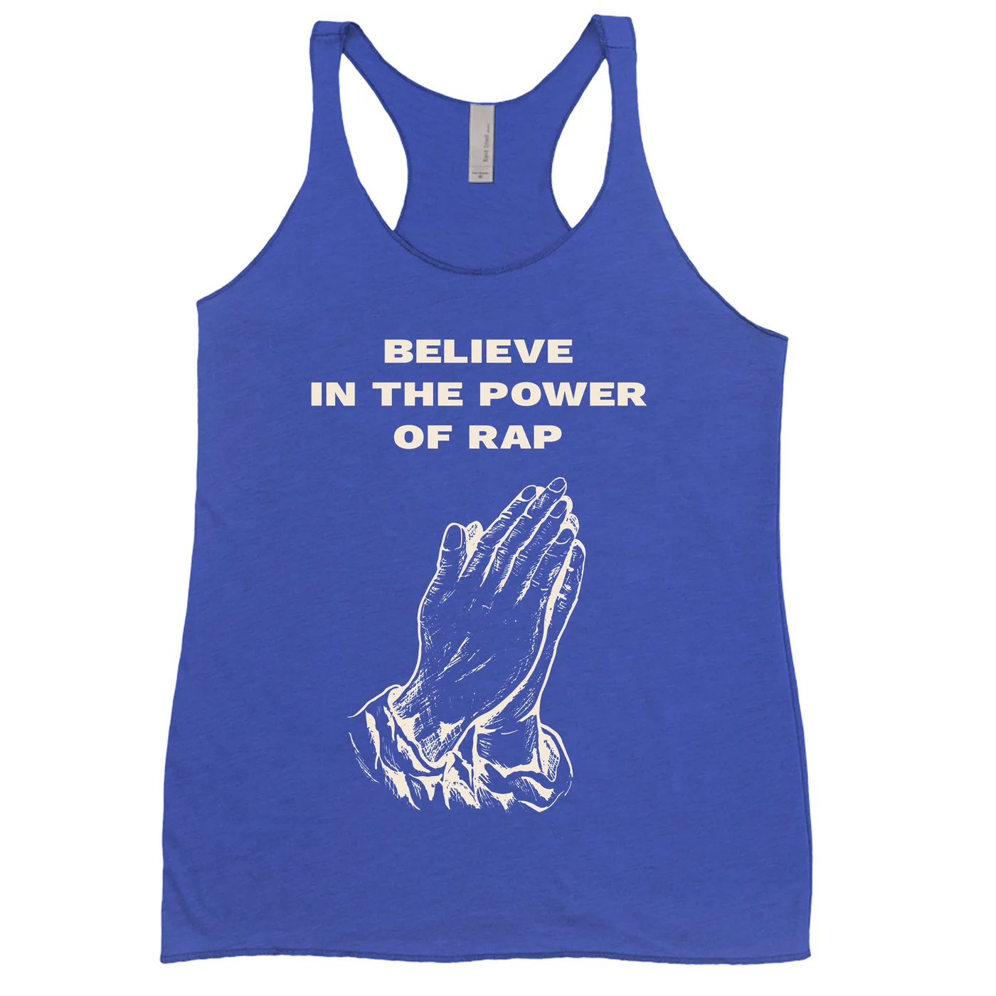 Merchbar Music Life Ladies' Tank Top | Believe In Music Life - Rap Merchbar Music Life Shirt
