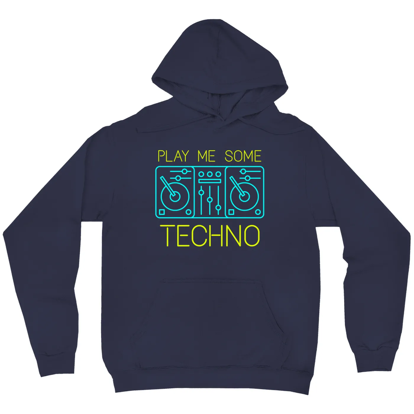 Music Life - Techno Merchbar Music Life Hoodie | Play Me Some Techno Merchbar Music Life Hoodie