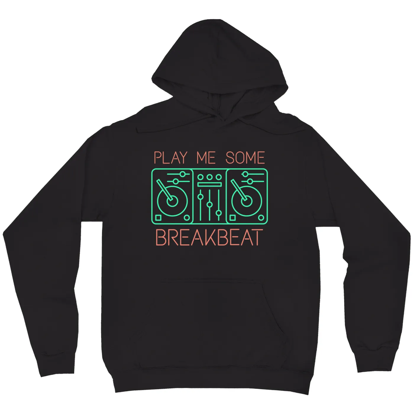 Music Life - Breakbeat Merchbar Music Life Hoodie | Play Me Some Breakbeat Merchbar Music Life Hoodie