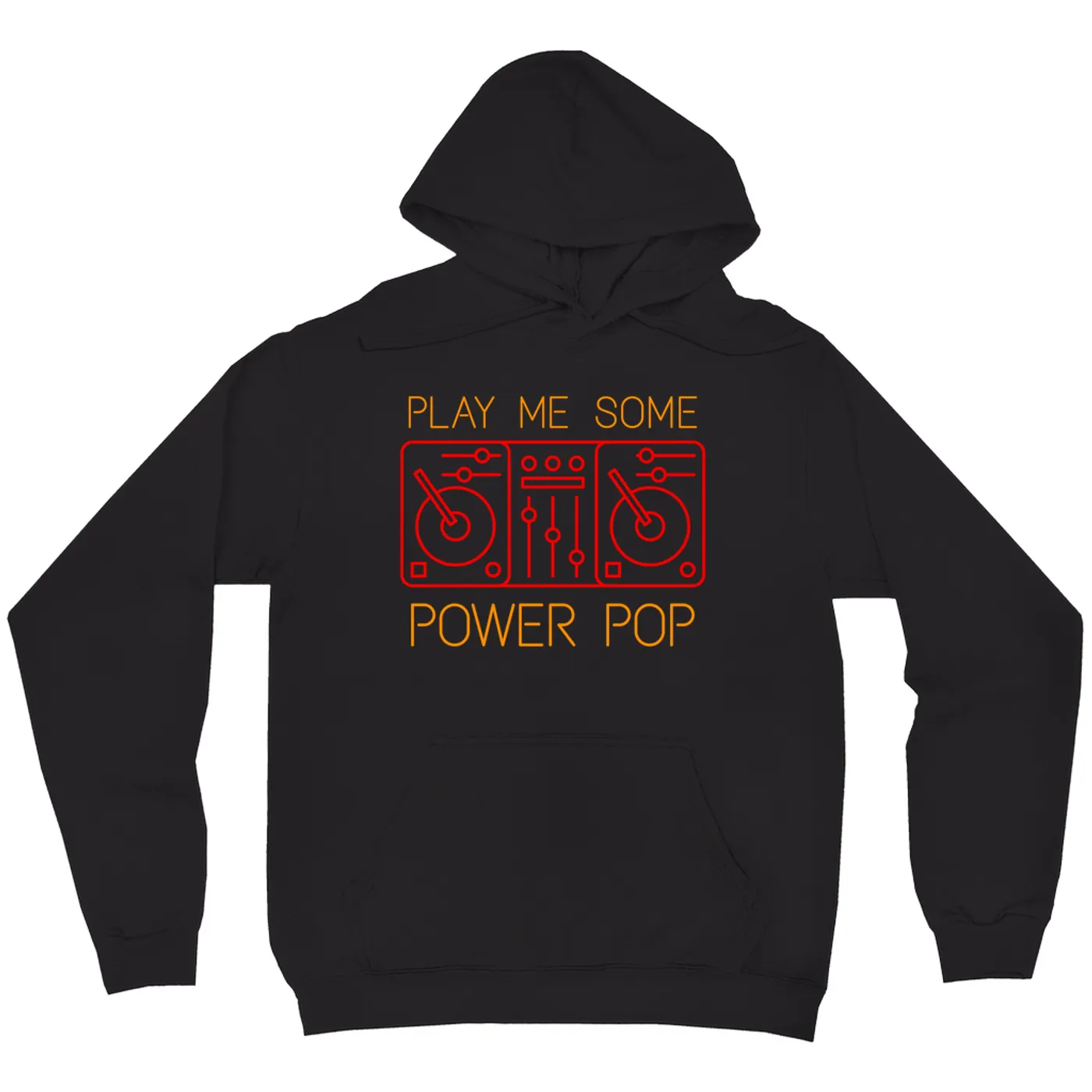 Music Life - Power Pop Merchbar Music Life Hoodie | Play Me Some Power Pop Merchbar Music Life Hoodie