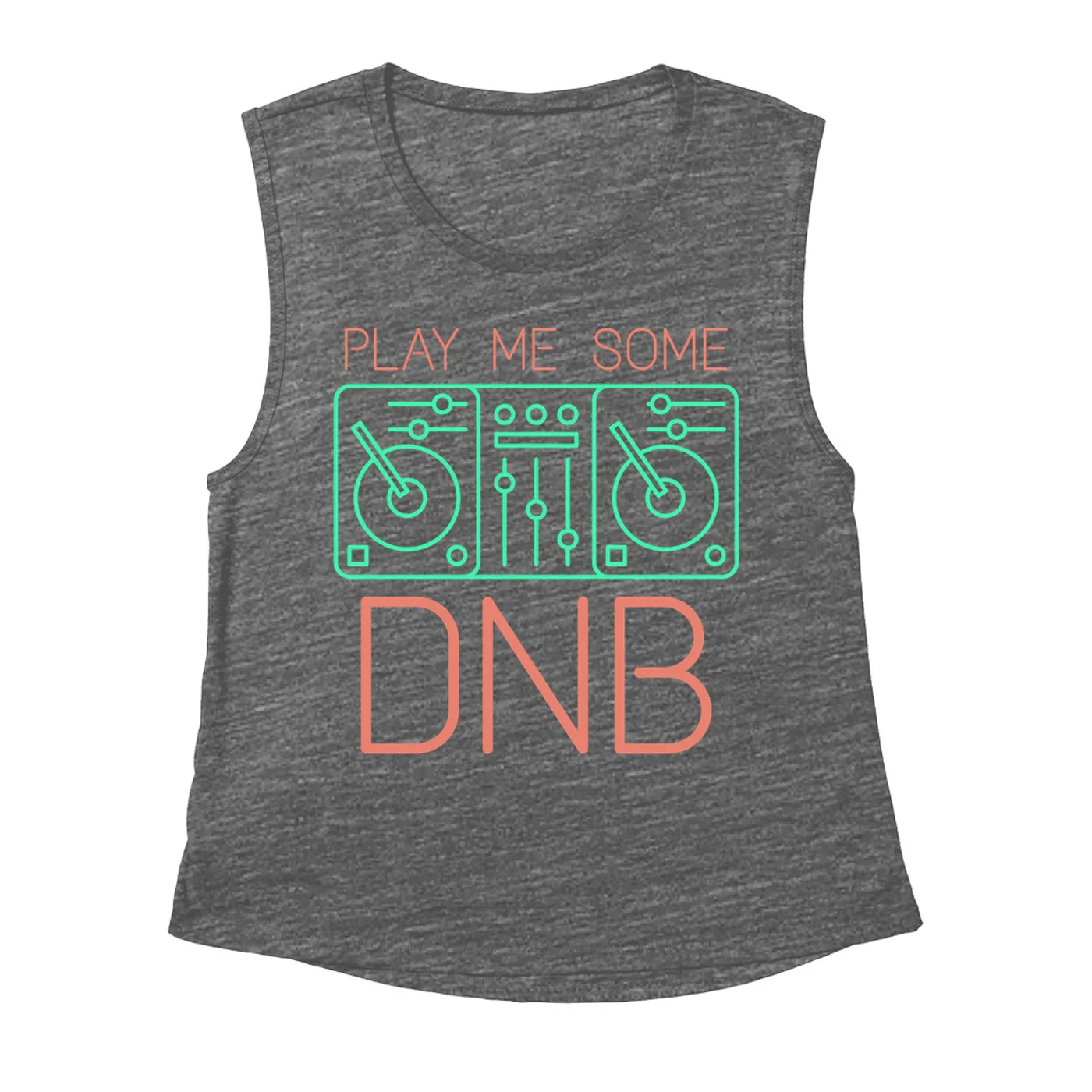Music Life - DNB Merchbar Music Life Muscle Tank | Play Me Some DNB Merchbar Music Life Tank Top