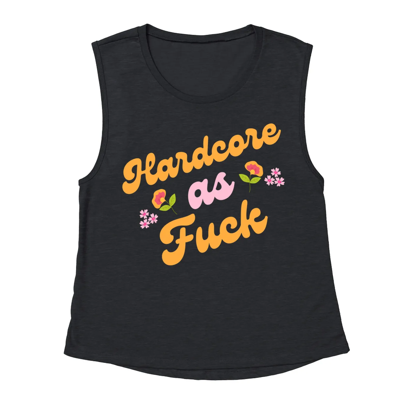 Music Life - Hardcore Merchbar Music Life Muscle Tank | Hardcore AF Merchbar Music Life Tank Top
