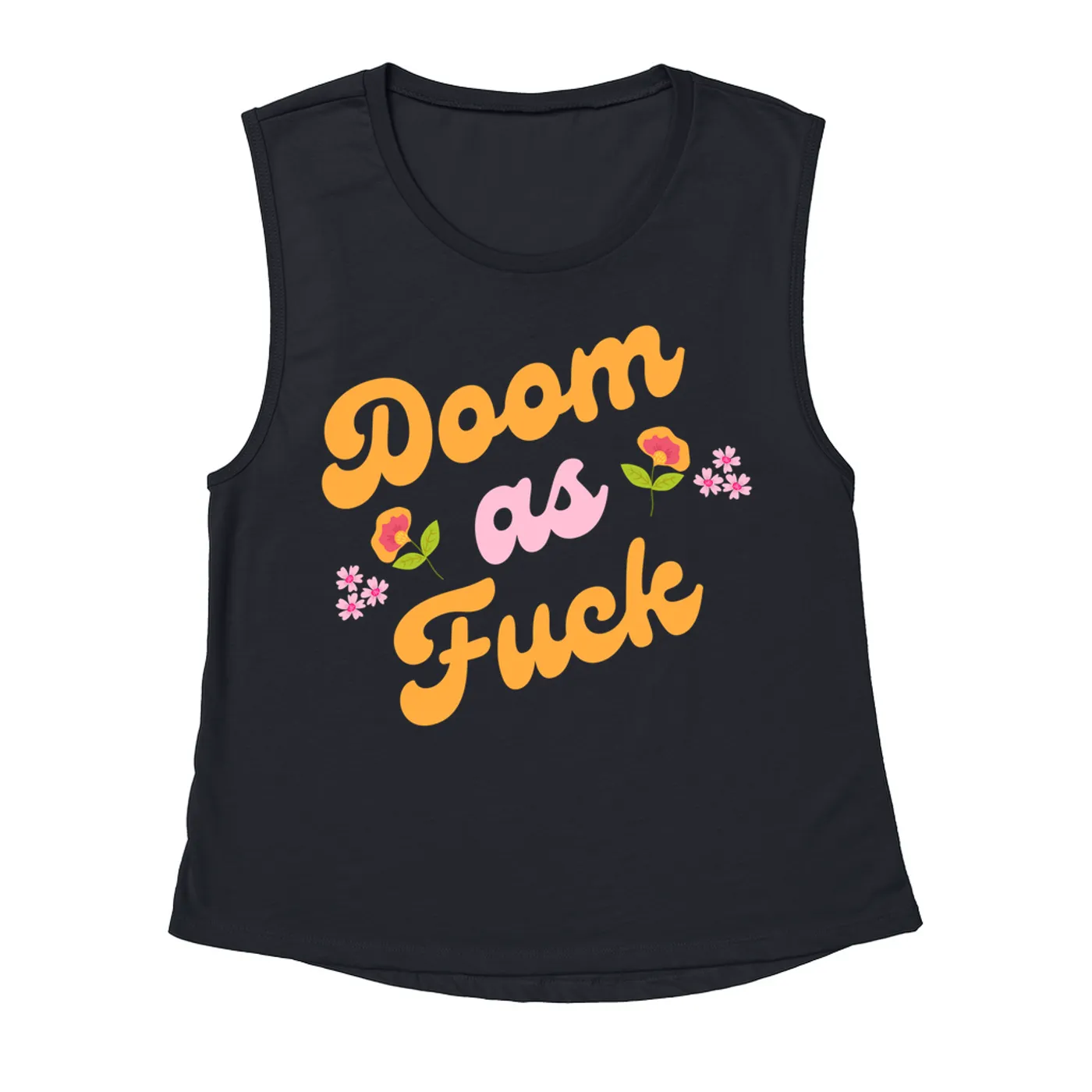 Music Life - Doom Merchbar Music Life Muscle Tank | Doom AF Merchbar Music Life Tank Top