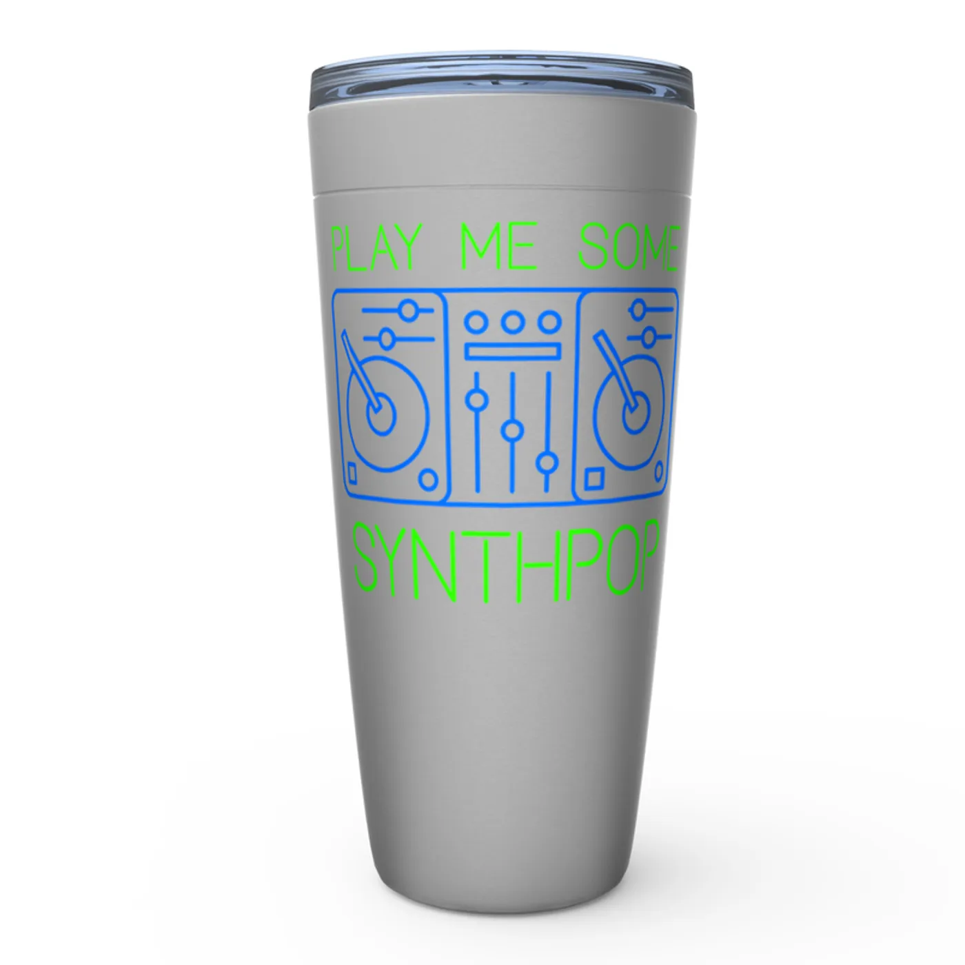 Music Life - Synthpop Merchbar Music Life Viking Tumbler | Play Me Some Synthpop Merchbar Music Life Tumbler