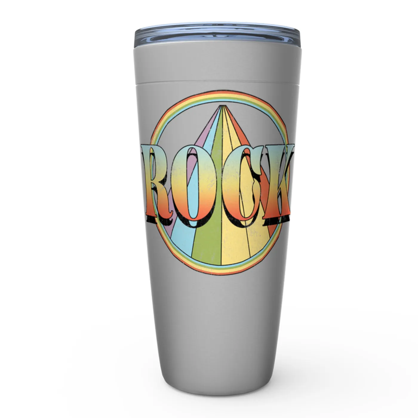 Music Life - Rock Merchbar Music Life Viking Tumbler | Retro Rock Distressed Merchbar Music Life Tumbler