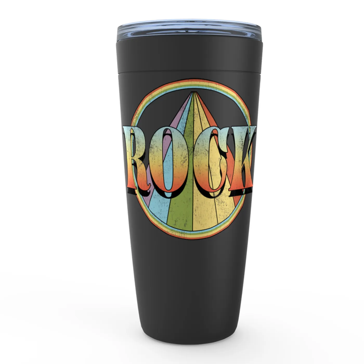 Music Life - Rock Merchbar Music Life Viking Tumbler | Retro Rock Distressed Merchbar Music Life Tumbler