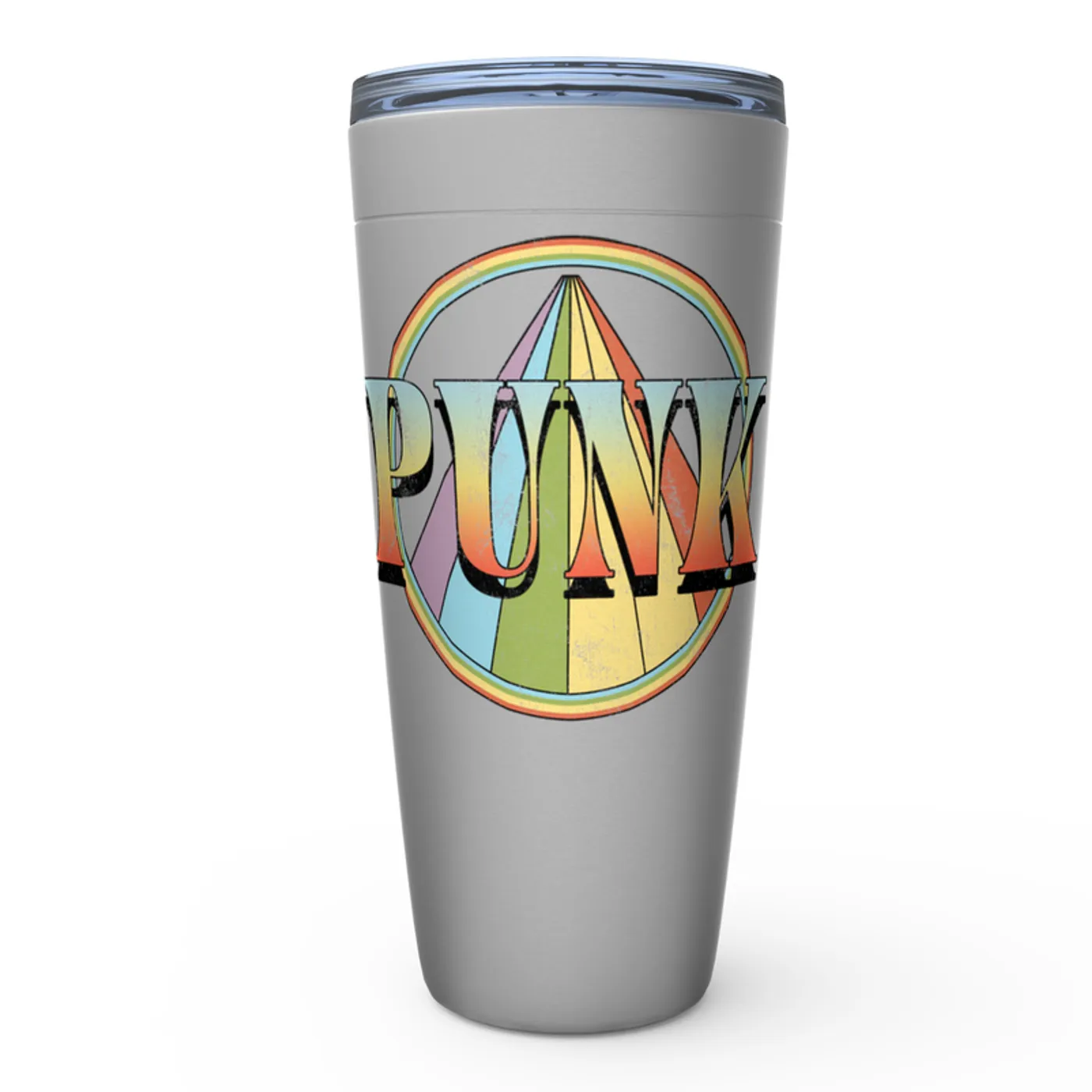 Music Life - Punk Merchbar Music Life Viking Tumbler | Retro Punk Distressed Merchbar Music Life Tumbler