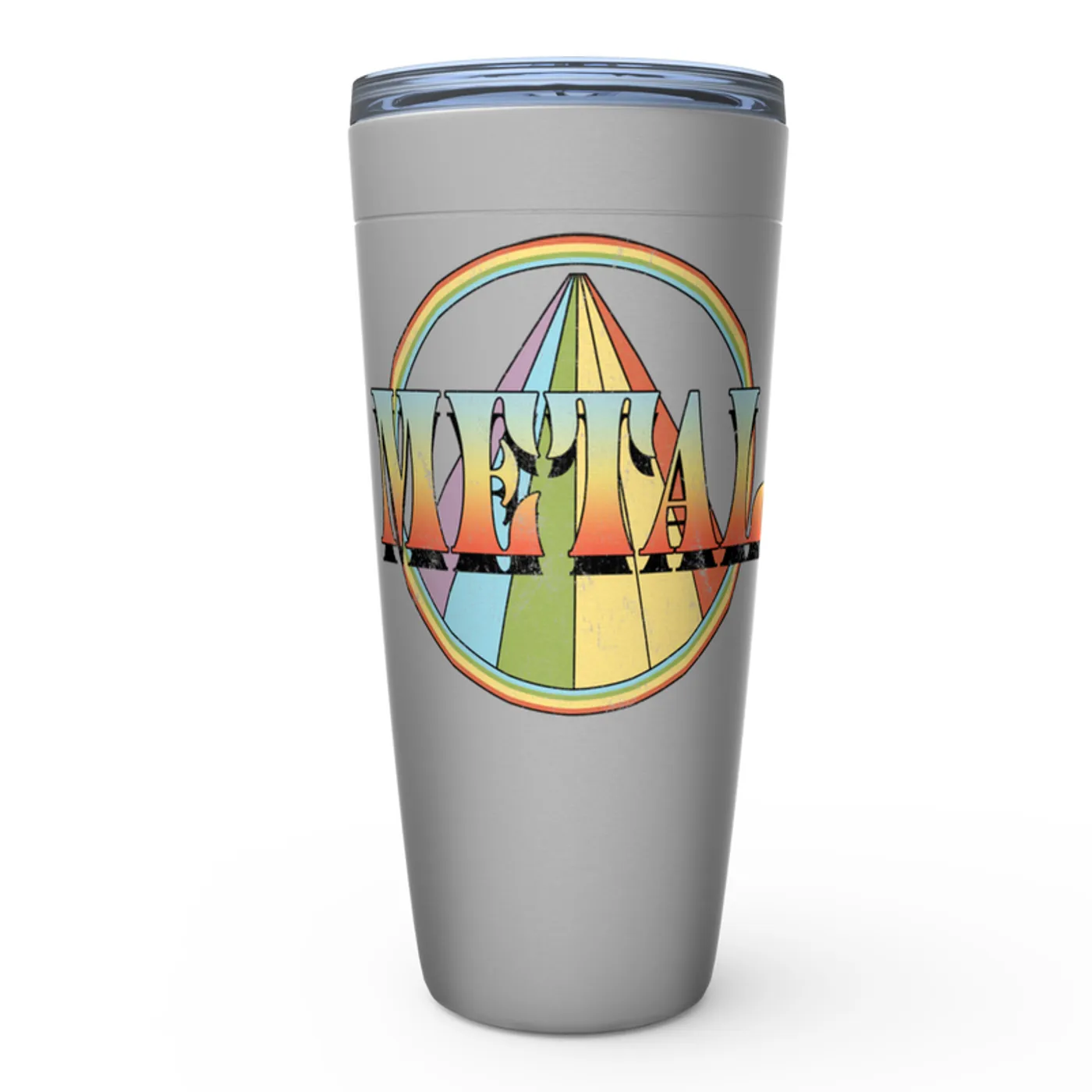 Music Life - Metal Merchbar Music Life Viking Tumbler | Retro Metal Distressed Merchbar Music Life Tumbler