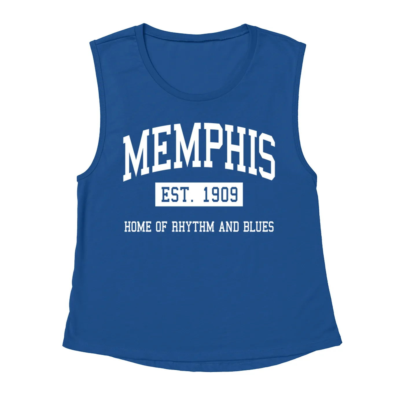 Music Life - RNB Merchbar Music Life Muscle Tank | Memphis Home of Rhythm and Blues Est. 1909 Merchbar Music Life Shirt