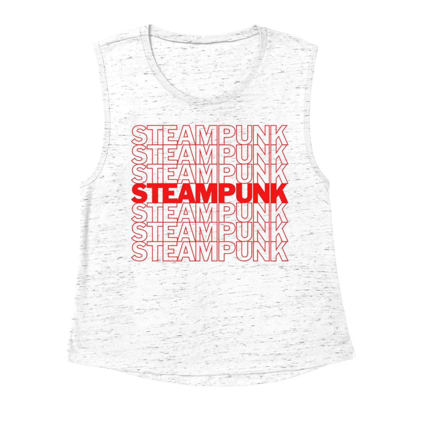 Music Life - Steampunk Merchbar Music Life Muscle Tank | Steampunk On Repeat Merchbar Music Life Shirt
