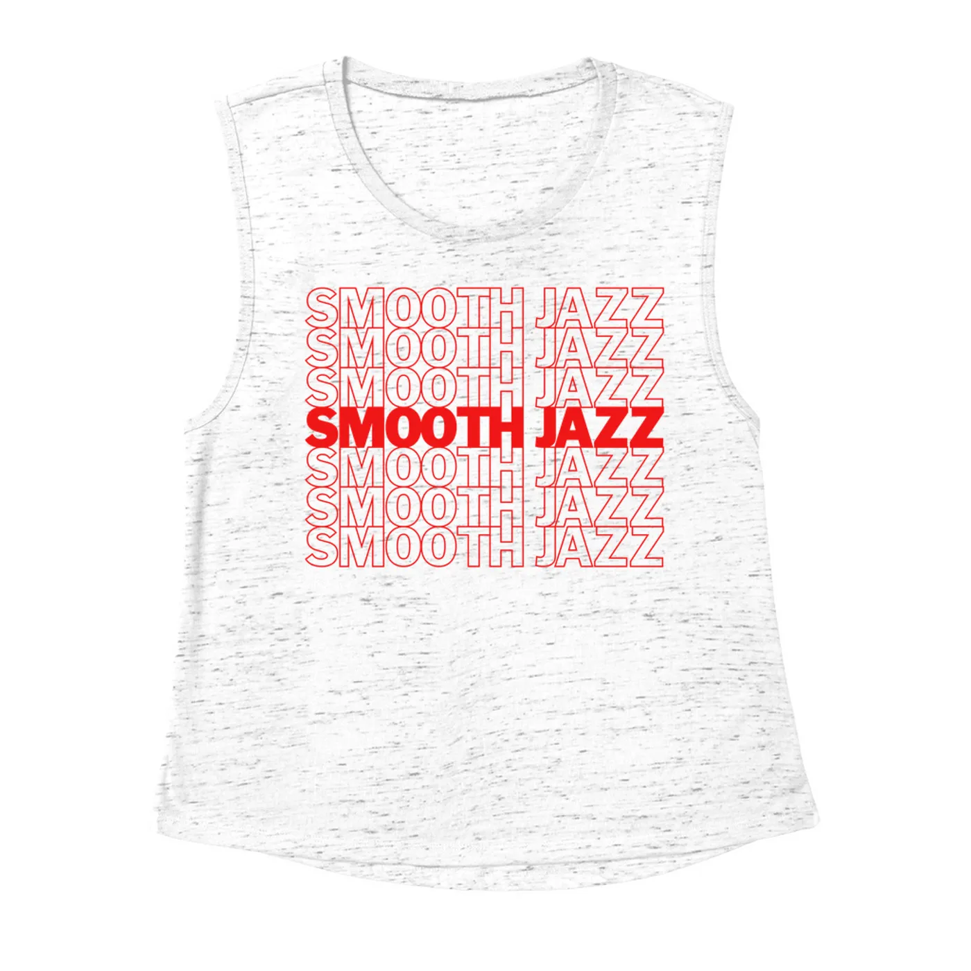 Music Life - Smooth Jazz Merchbar Music Life Muscle Tank | Smooth Jazz On Repeat Merchbar Music Life Shirt