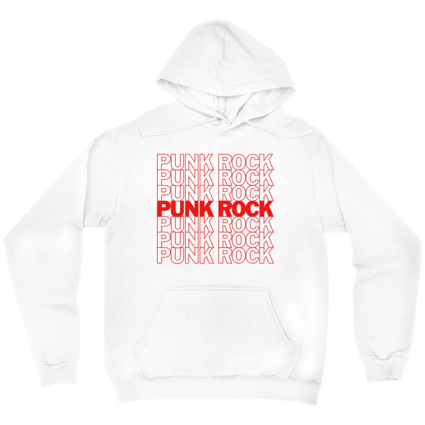 Music Life - Punk Merchbar Music Life Hoodie | Punk Rock On Repeat Merchbar Music Life Hoodie