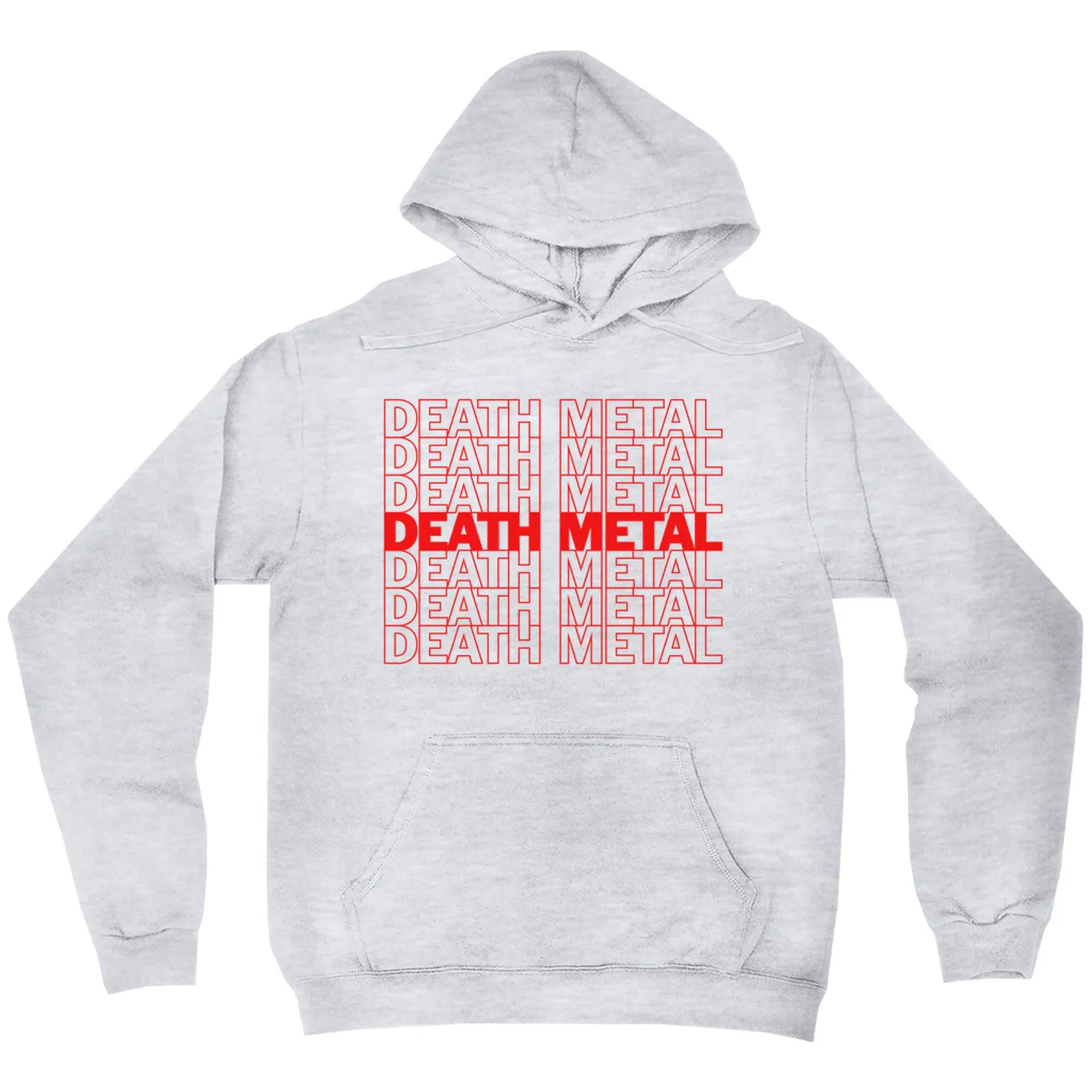Music Life - Death Metal Merchbar Music Life Hoodie | Death Metal On Repeat Merchbar Music Life Hoodie