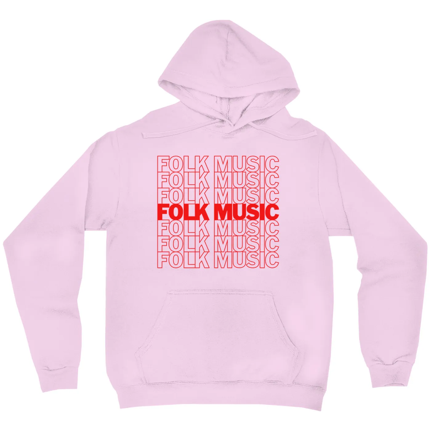Music Life - Folk Merchbar Music Life Hoodie | Folk Music On Repeat Merchbar Music Life Hoodie