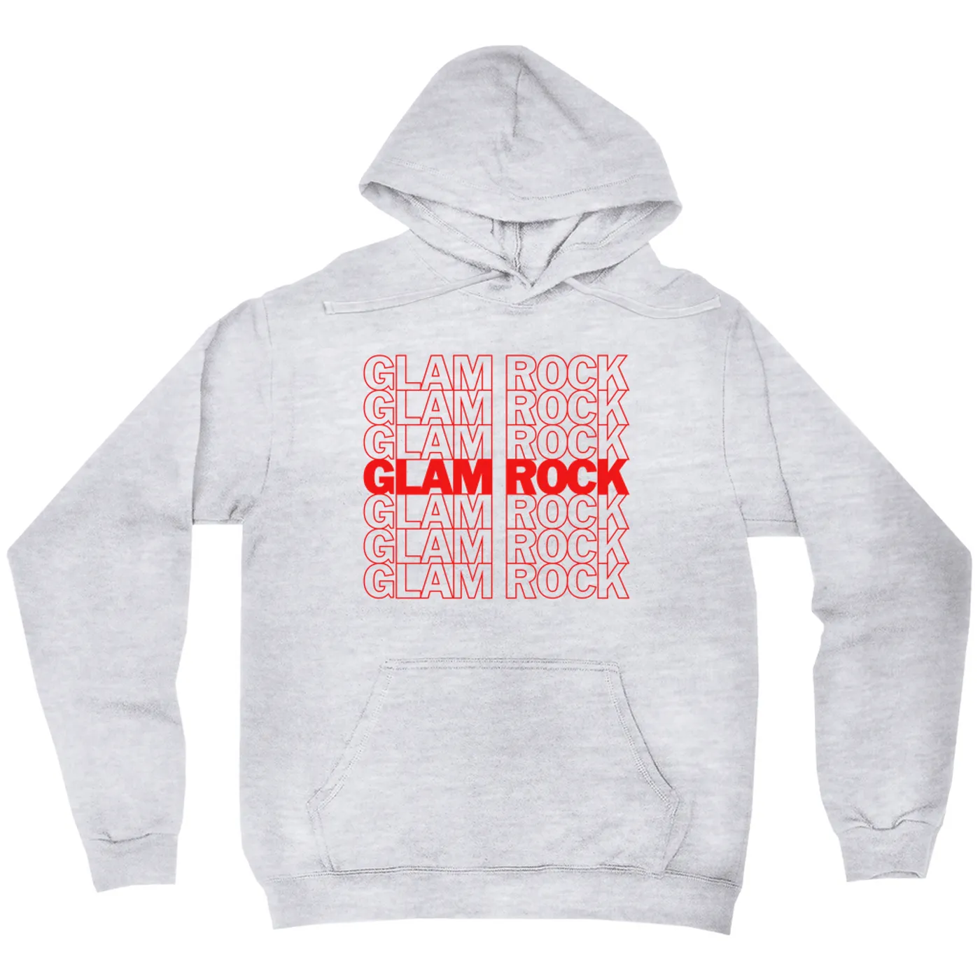 Music Life - Glam Rock Merchbar Music Life Hoodie | Glam Rock On Repeat Merchbar Music Life Hoodie