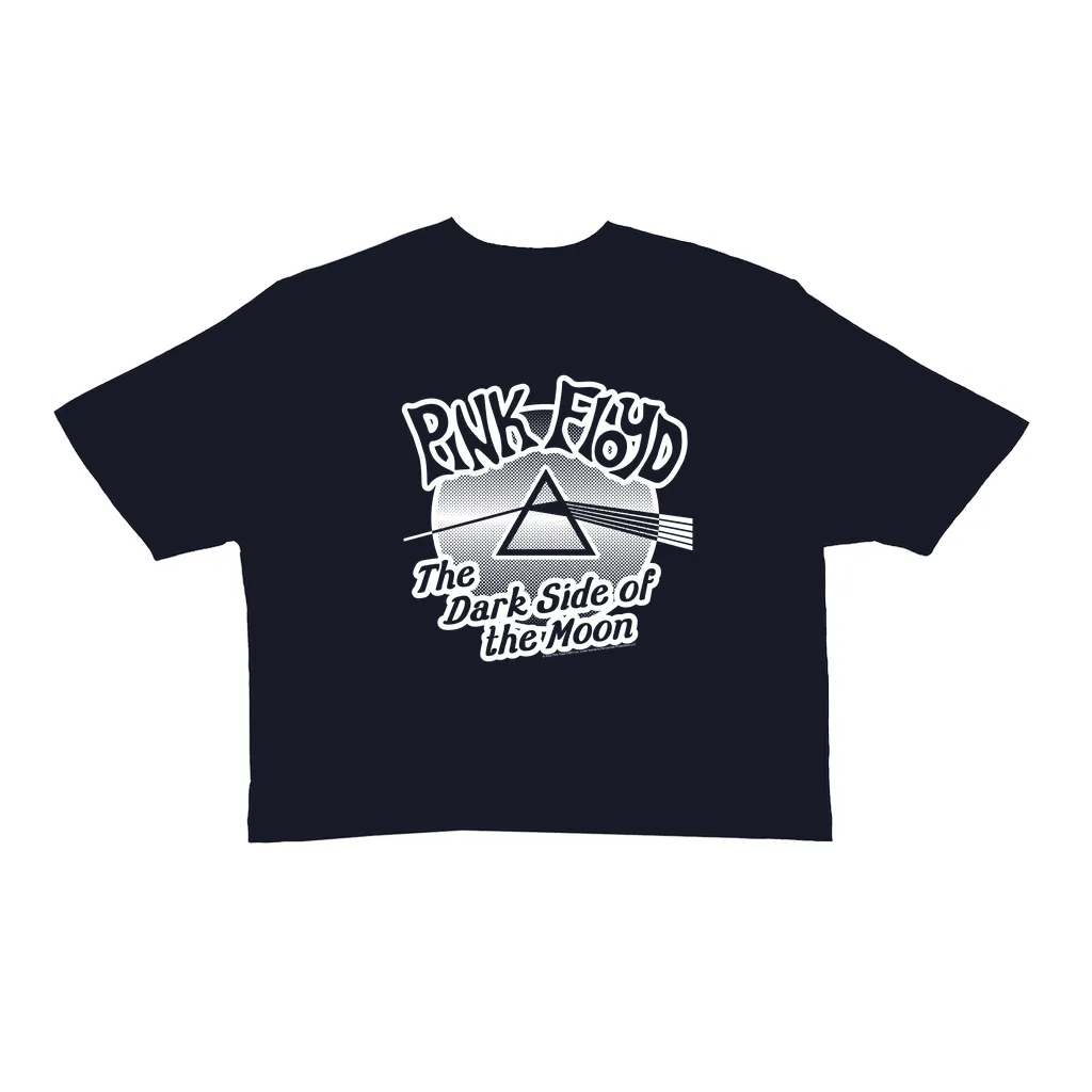 Ladies' Crop Tee | Retro POP Art Dark Side Of The Moon (Equineop Exclusive) Crop T-shirt
