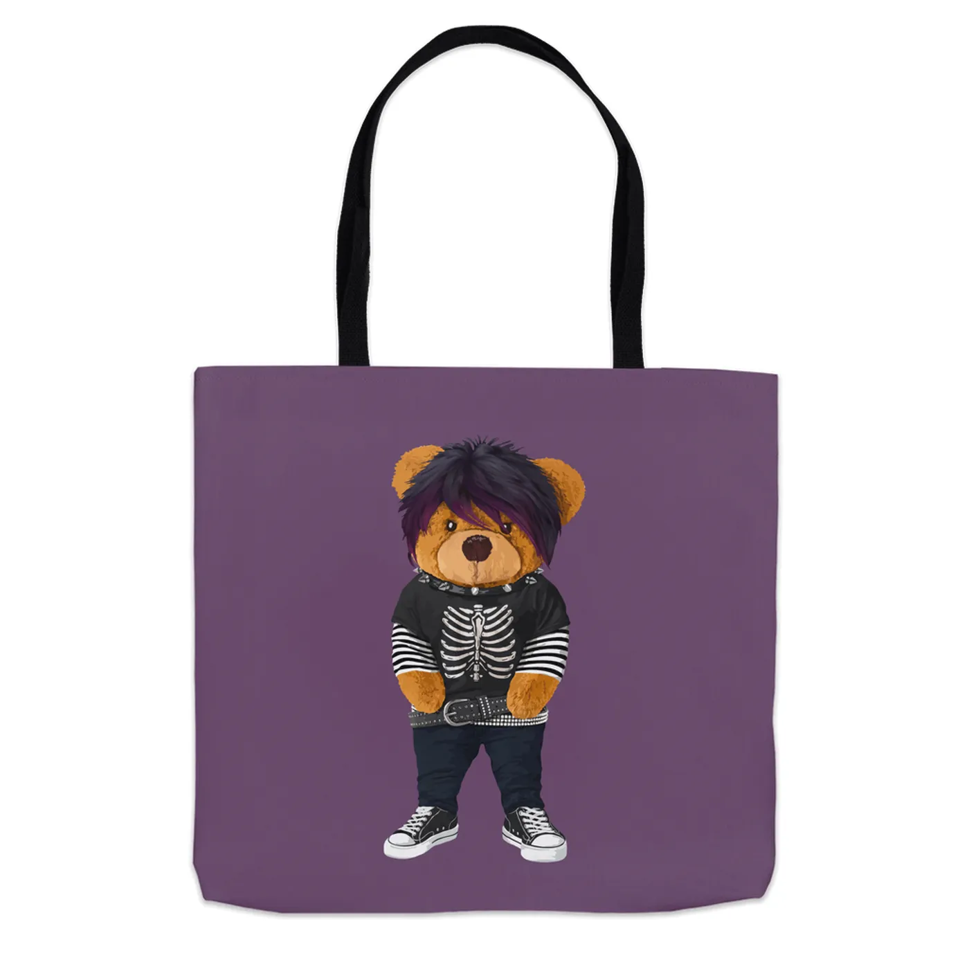 Music Life - Alternative Merchbar Music Life Tote Bag | Emo Teddy Merchbar Music Life Bag
