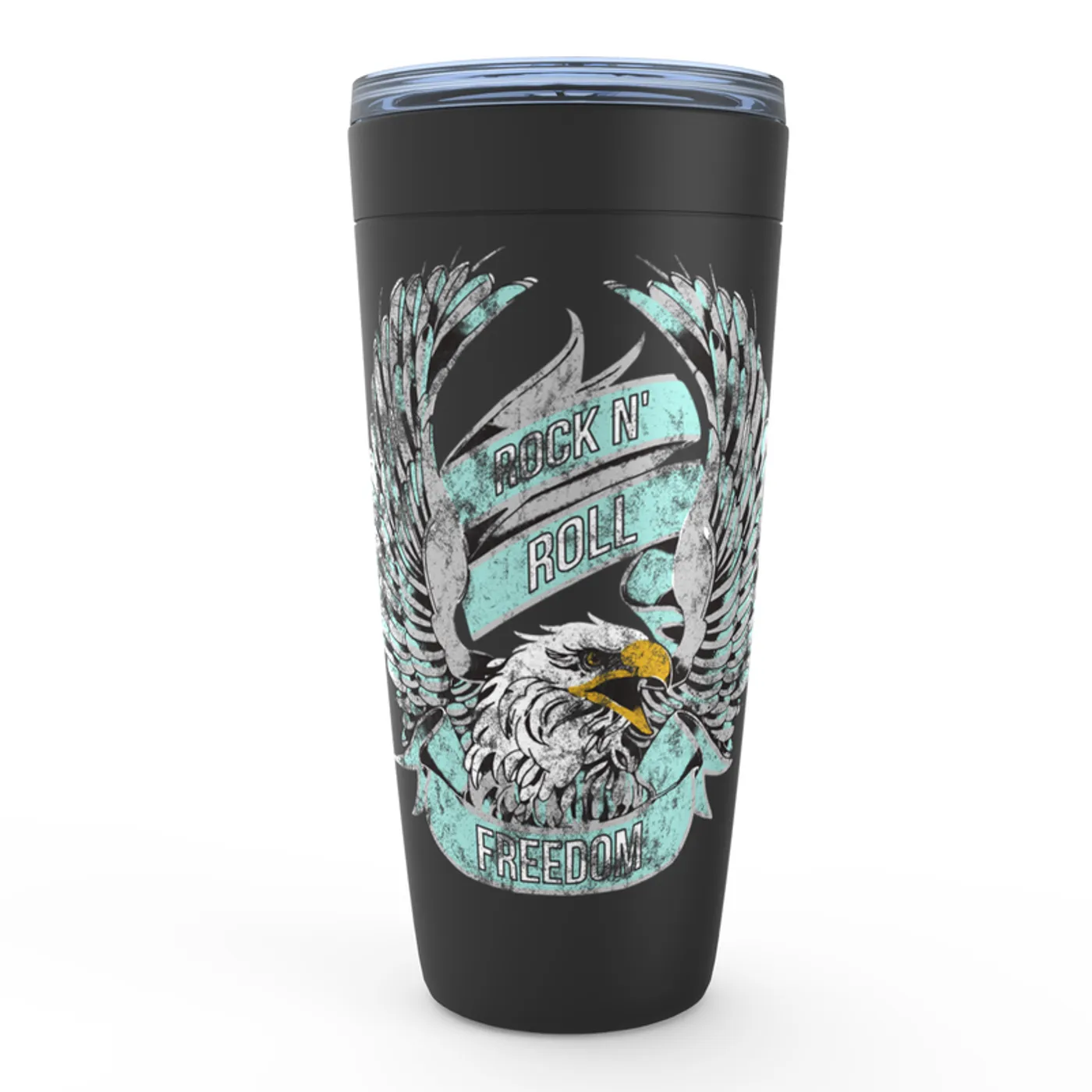 Merchbar Music Life Viking Tumbler | Rock n' Roll Freedom Merchbar Music Life Viking Tumbler