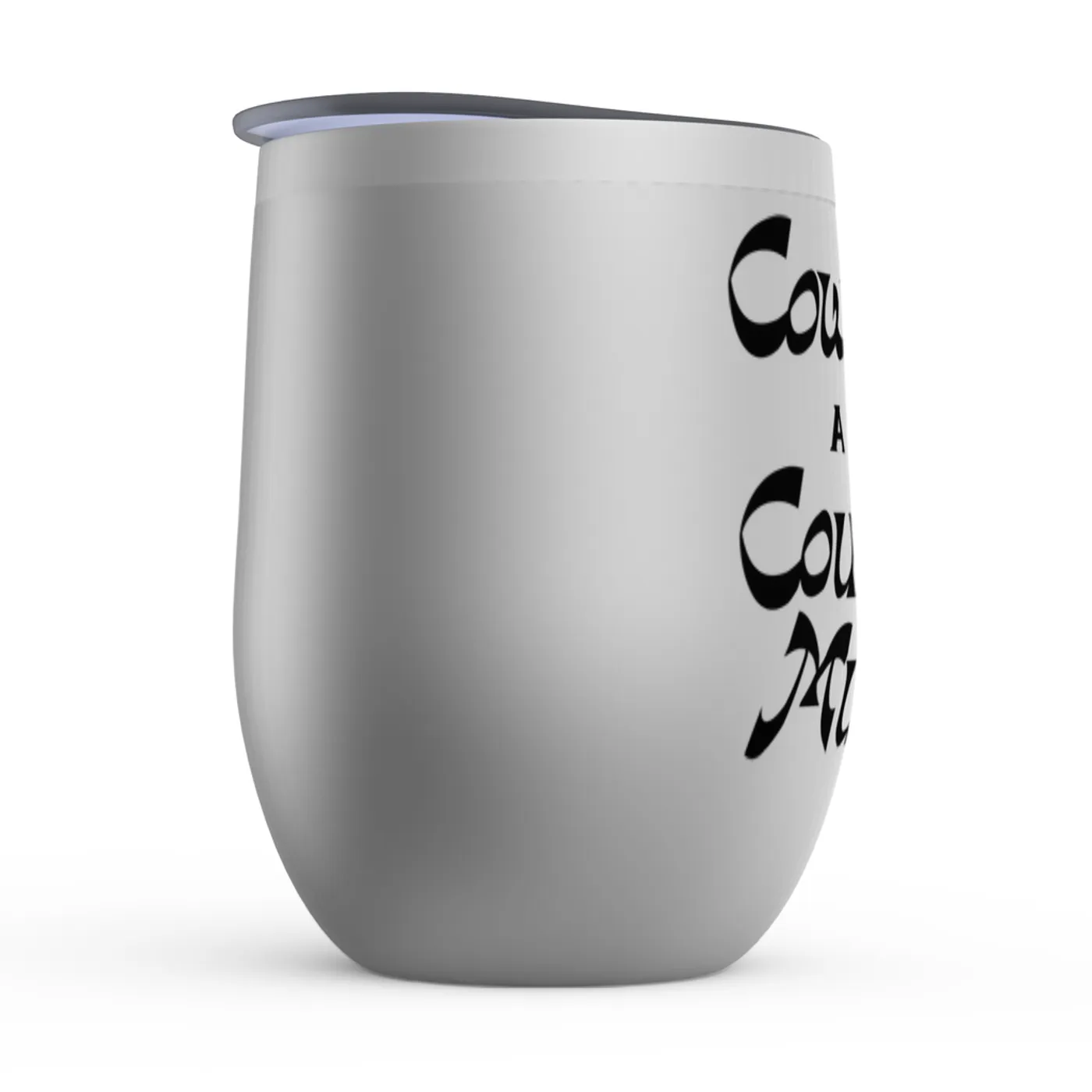 Merchbar Music Life Stemless Wine Tumbler | Cowboys And Country Music Merchbar Music Life Stemless Wine Tumbler