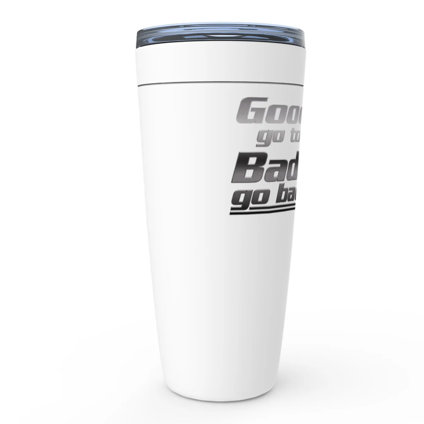 Merchbar Music Life Viking Tumbler | Good Girl vs. Bad Girl Merchbar Music Life Viking Tumbler