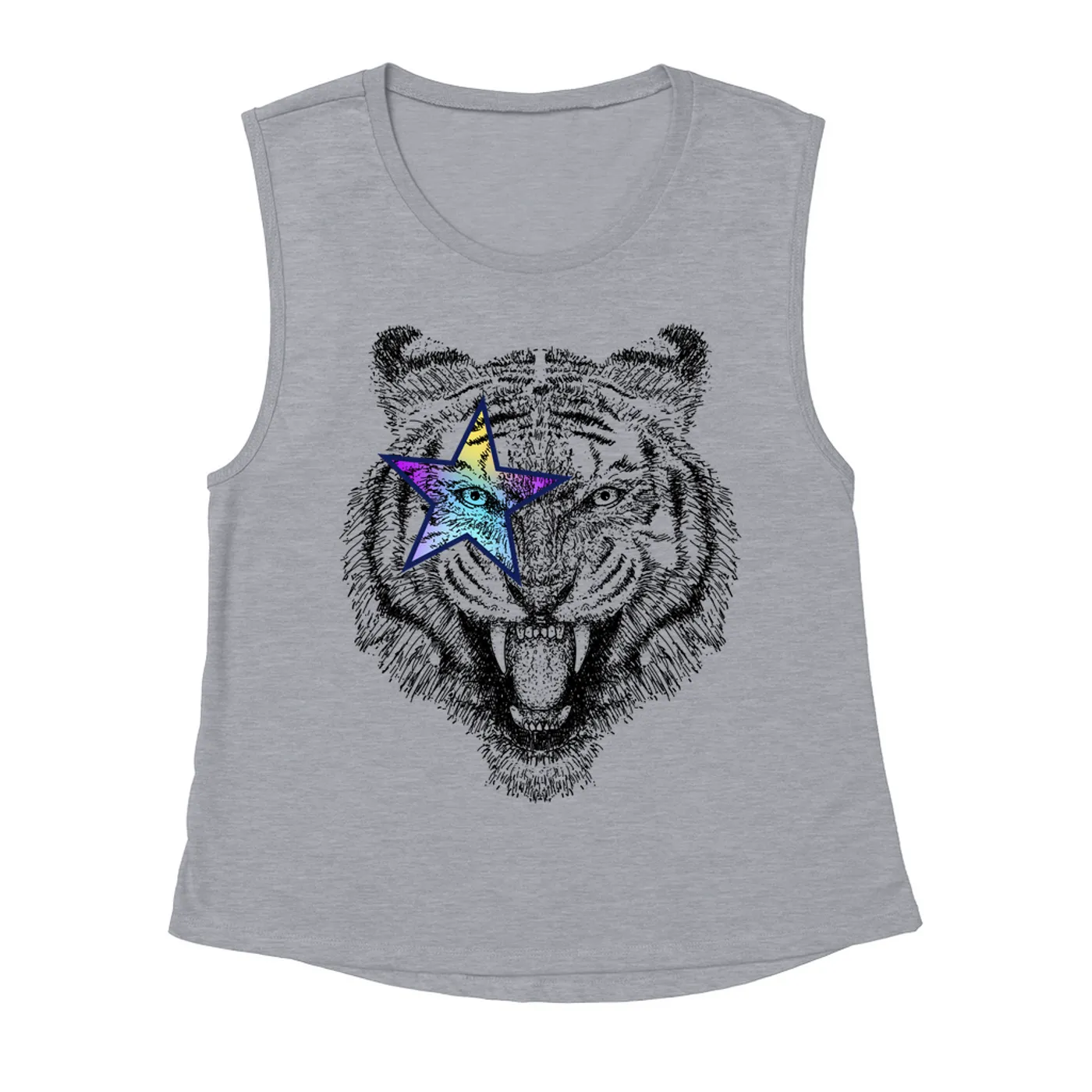 Merchbar Music Life Muscle Tank Top | Party Animal Merchbar Music Life Muscle Tank Top