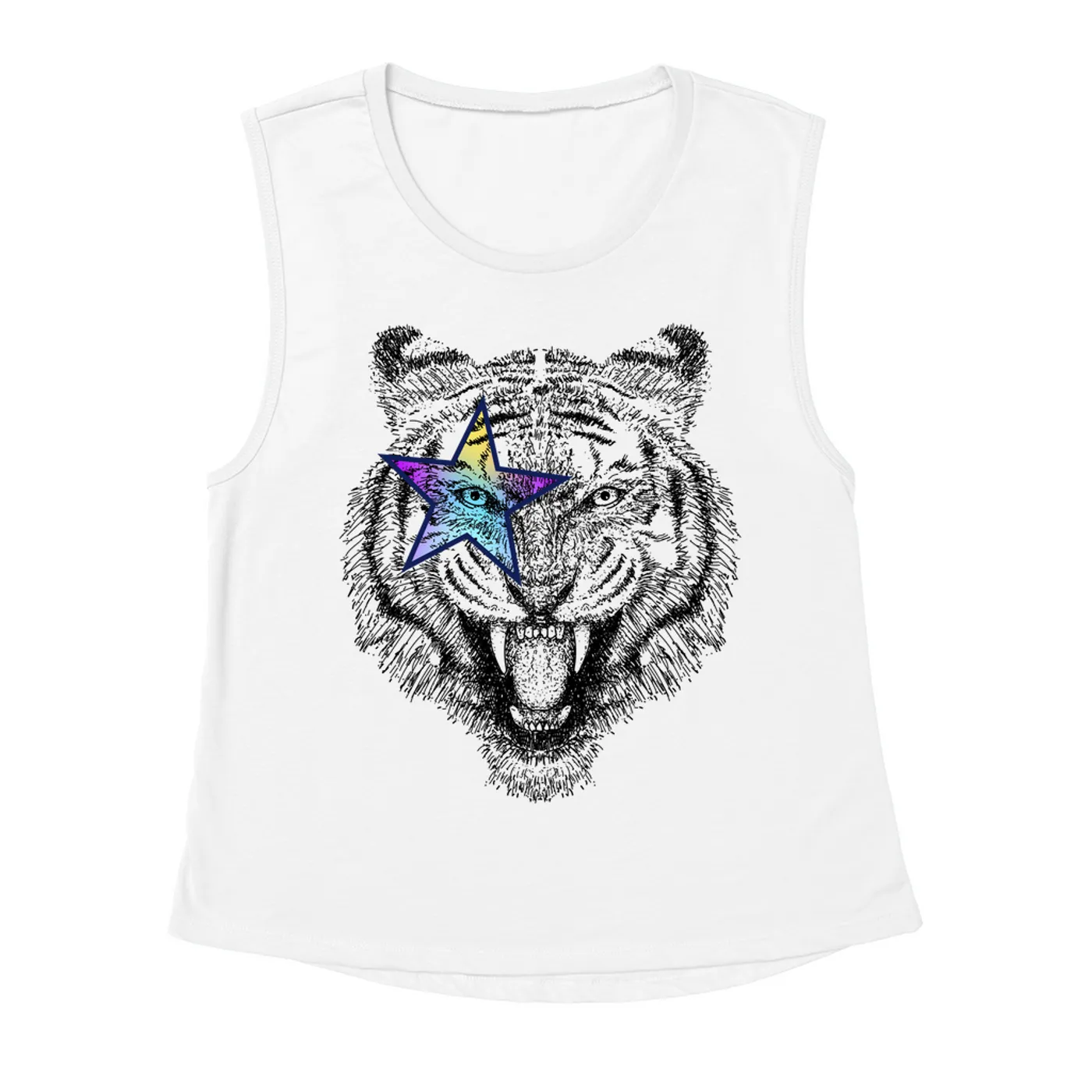 Merchbar Music Life Muscle Tank Top | Party Animal Merchbar Music Life Muscle Tank Top
