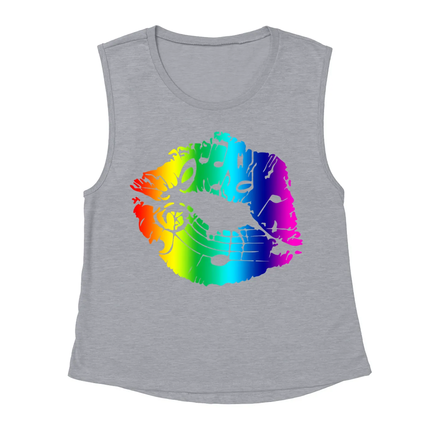 Merchbar Music Life Muscle Tank Top | Lip Service Merchbar Music Life Muscle Tank Top