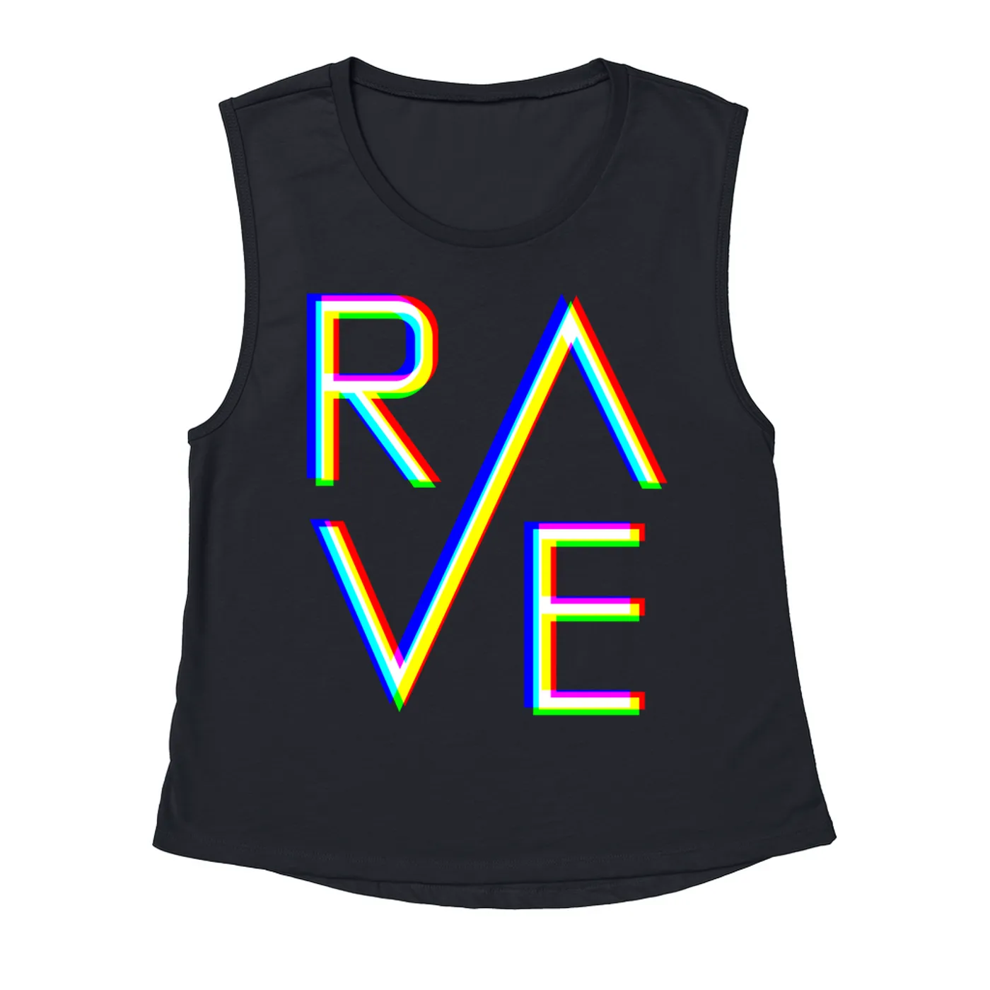 Merchbar Music Life Muscle Tank Top | Rave Merchbar Music Life Muscle Tank Top