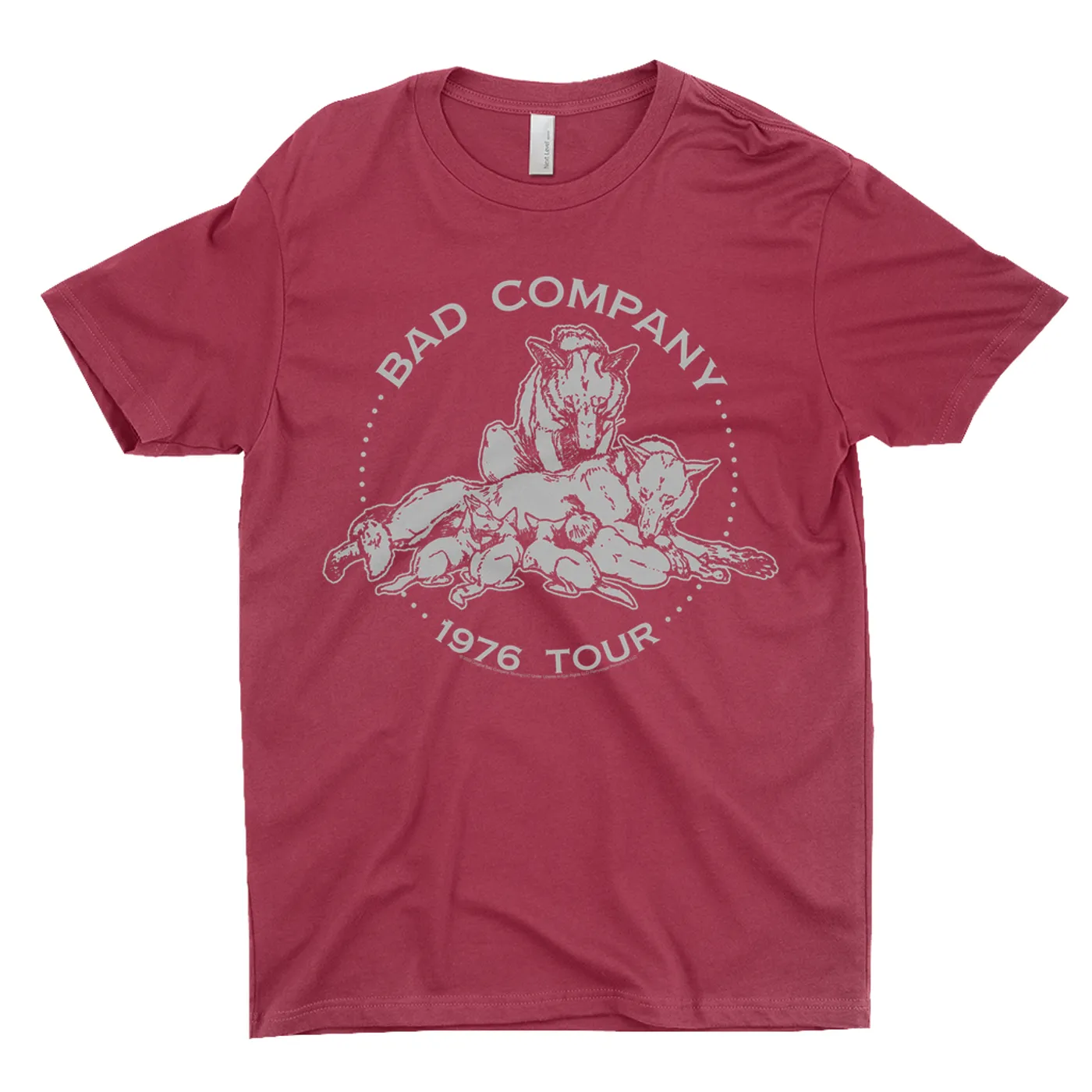Bad Company T-Shirt | Run With The Pack 1976 Tour Bad Company Shirt