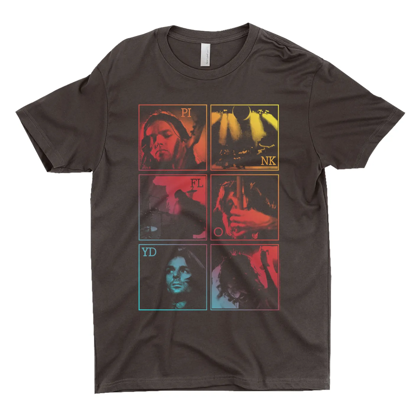 Pink Floyd T-Shirt | Dark Side Of The Moon Live Group Ombre Image (Merchbar Exclusive) Pink Floyd Shirt
