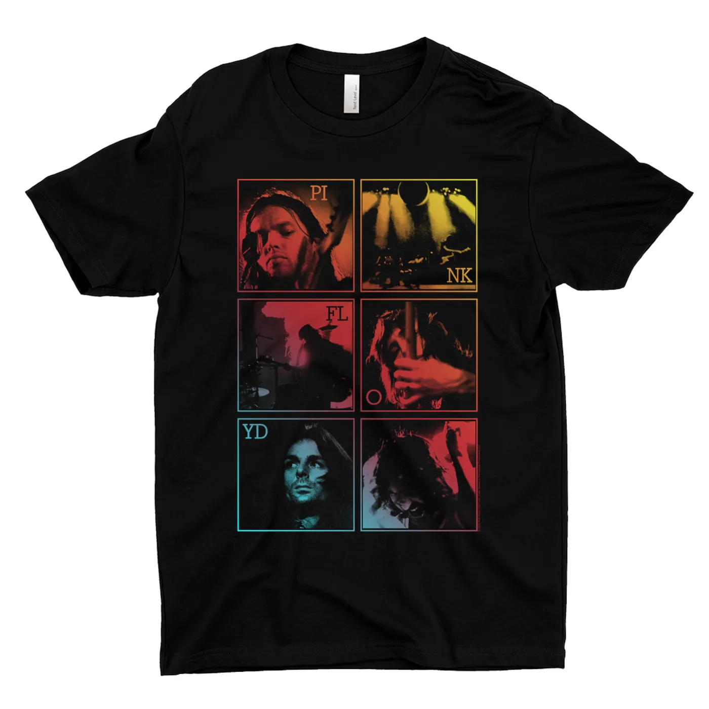 Pink Floyd T-Shirt | Dark Side Of The Moon Live Group Ombre Image (Merchbar Exclusive) Pink Floyd Shirt