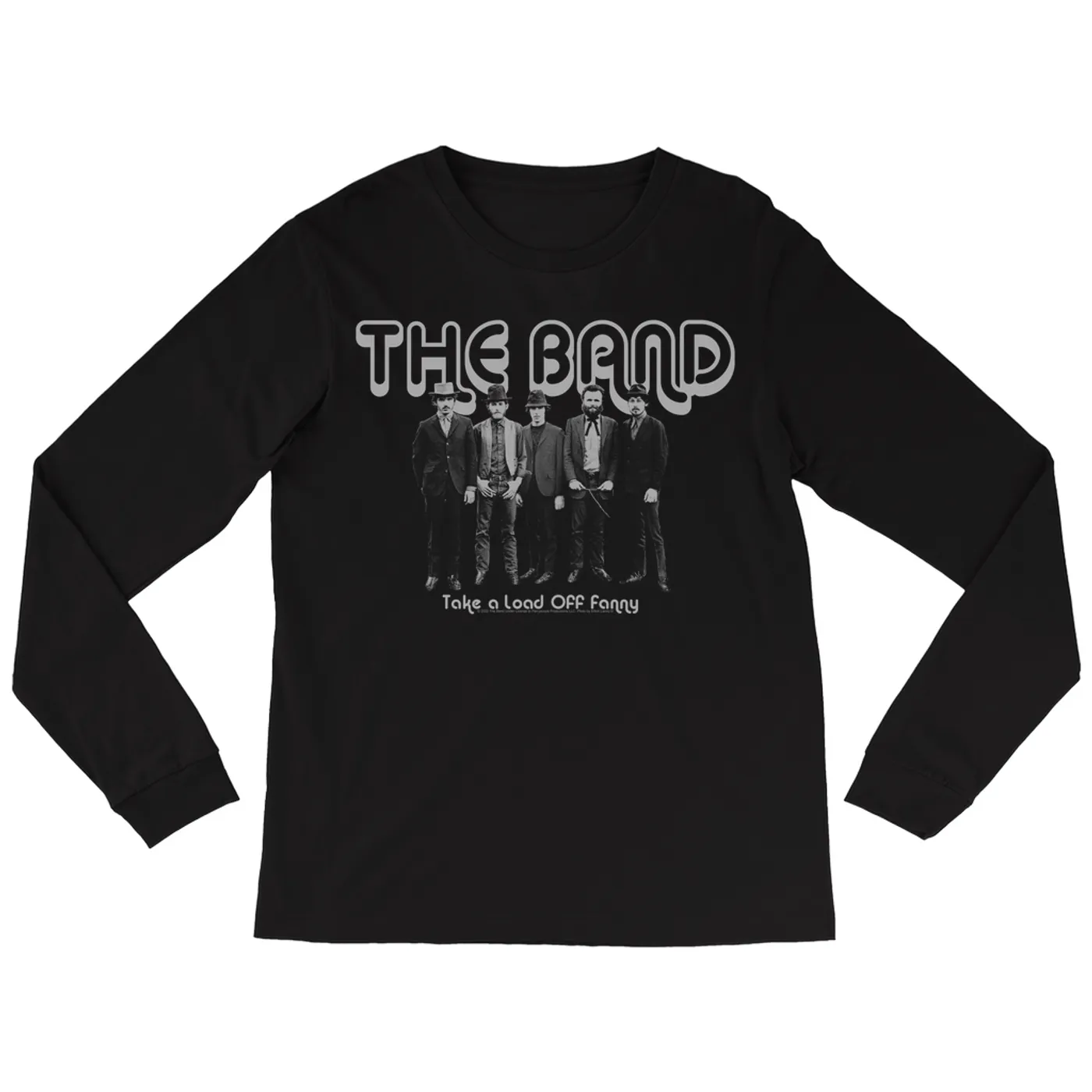 The Band Long Sleeve Shirt | Take A Load Off Fanny Image The Band Shirt