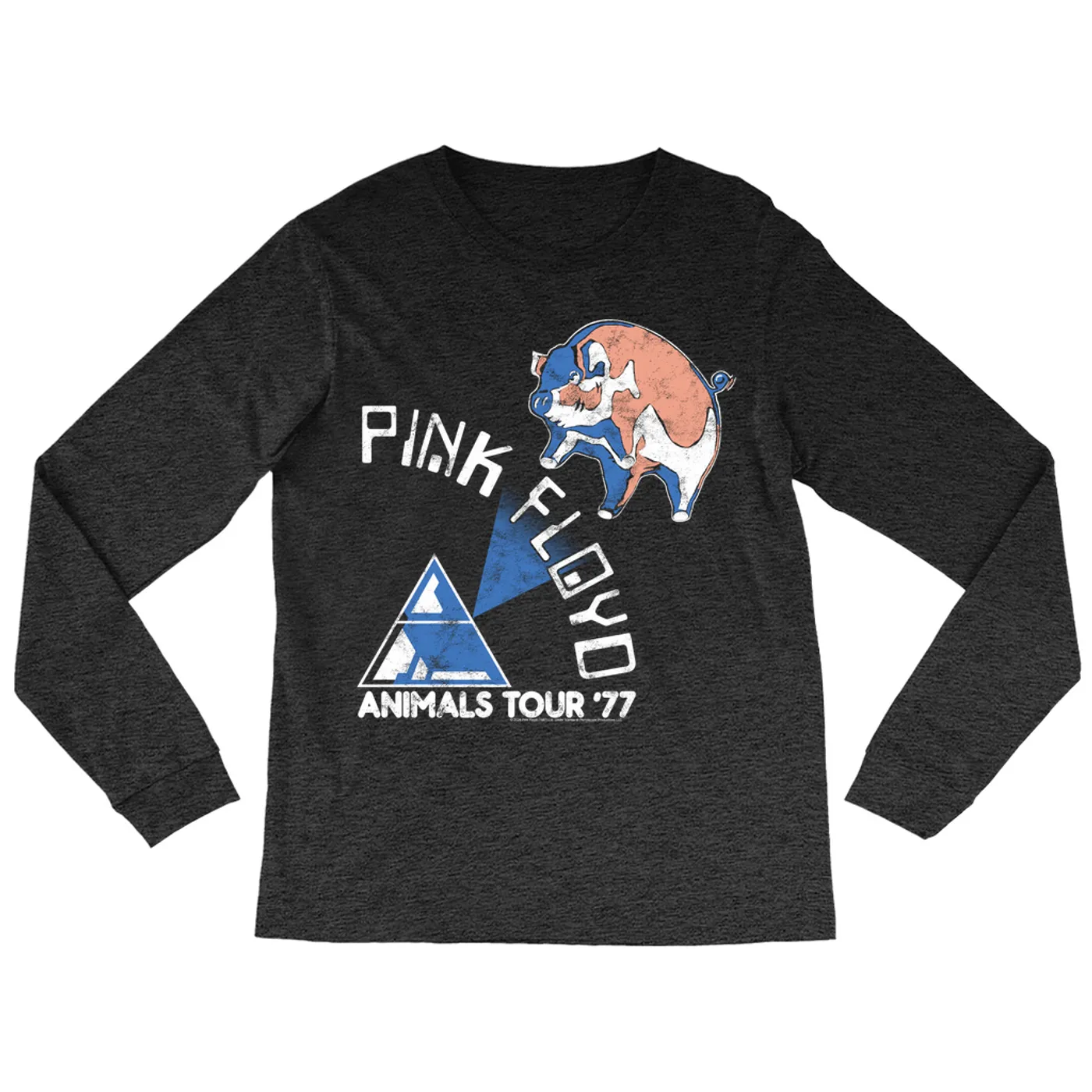 Pink Floyd Long Sleeve Shirt | Pastel Animals '77 Tour (Merchbar Exclusive) Pink Floyd Shirt