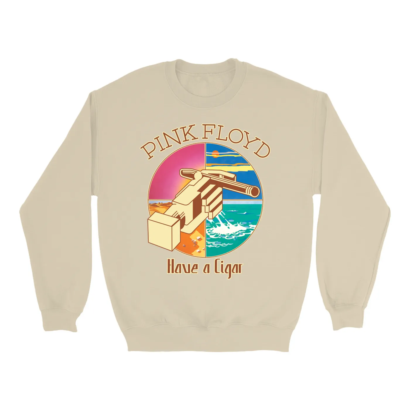 Pink Floyd Sweatshirt | Have A Cigar Singles Album Design Pink Floyd Sweatshirt