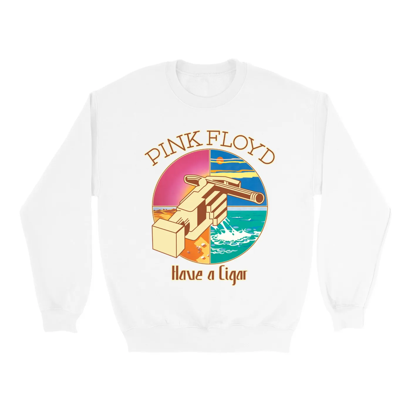 Pink Floyd Sweatshirt | Have A Cigar Singles Album Design Pink Floyd Sweatshirt