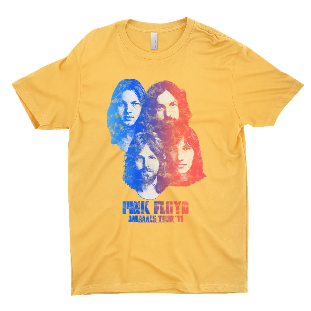 T-Shirt | Group Ombre Animals '77 Tour Image Distressed Shirt (Equineop Exclusive)