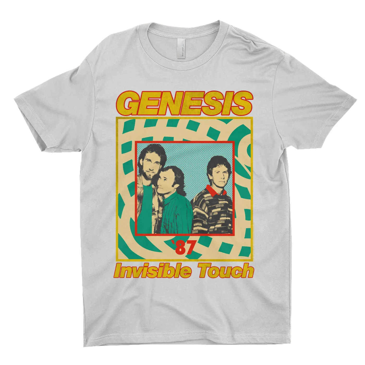 Genesis T-Shirt | Invisible Touch '87 Retro Tour Image Genesis Shirt