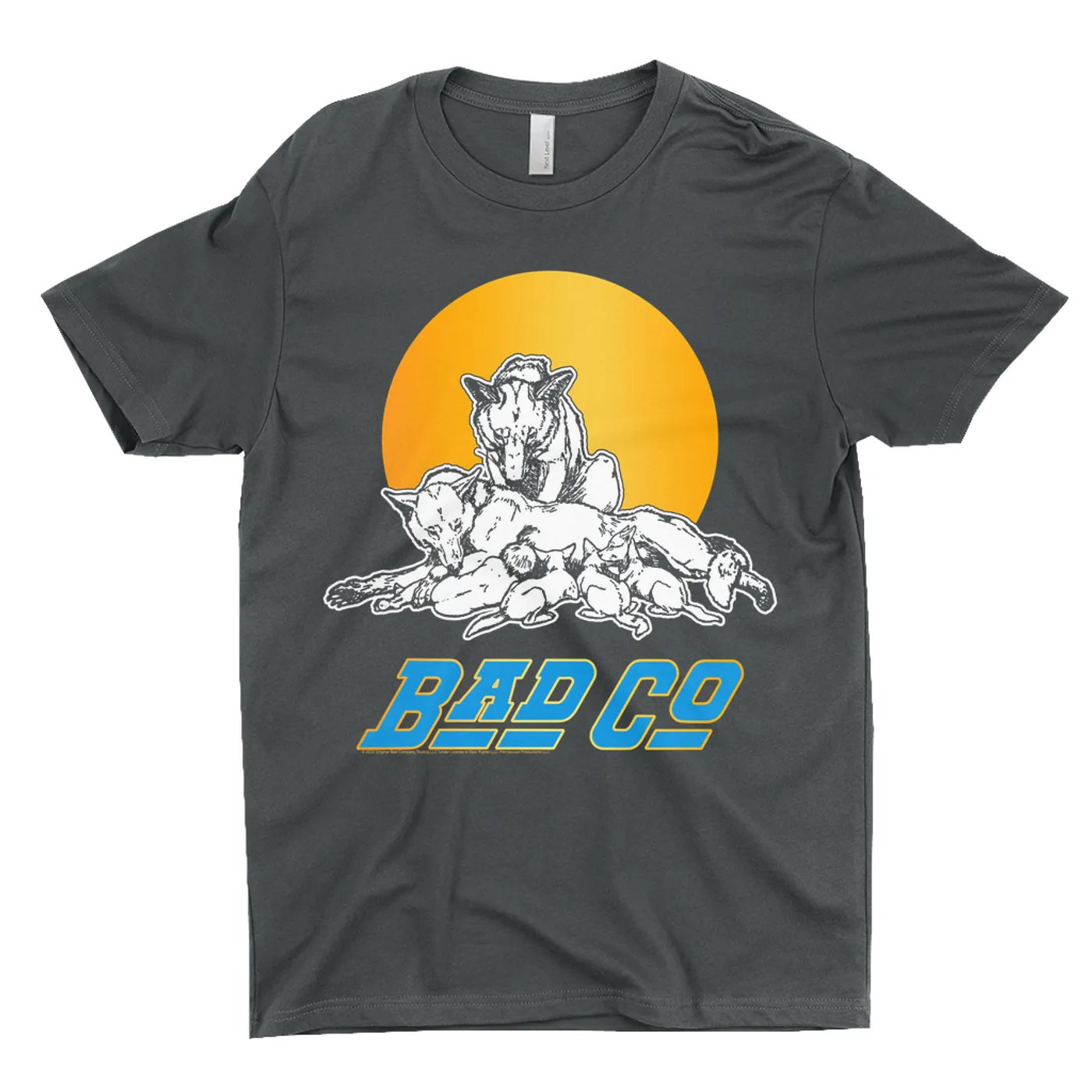 Bad Company T-Shirt | Run With The Pack Retro Sun Bad Company Shirt