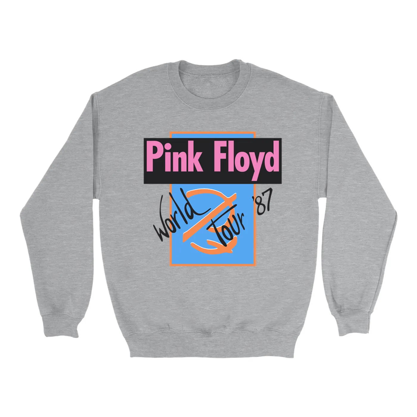 Pink Floyd Sweatshirt | World Tour '87 Logo Pink Floyd Sweatshirt