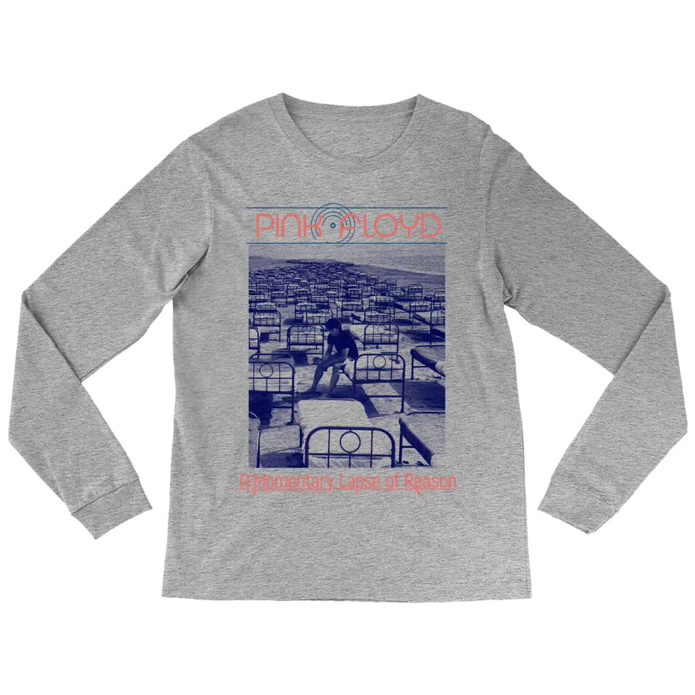 Pink Floyd Long Sleeve Shirt | Retro A Momentary Lapse Of Reason Image Pink Floyd Shirt (Merchbar Exclusive)