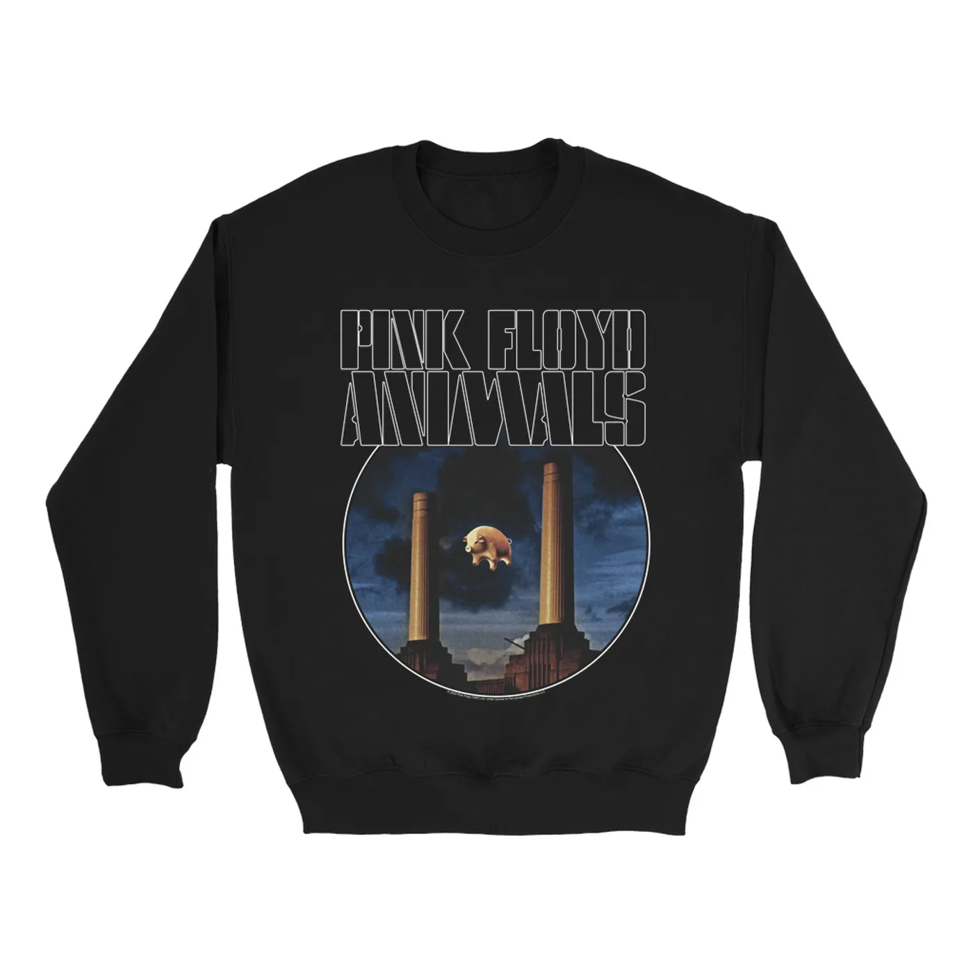 Pink Floyd Sweatshirt | Animals Album Blue Image Pink Floyd Sweatshirt (Merchbar Exclusive)