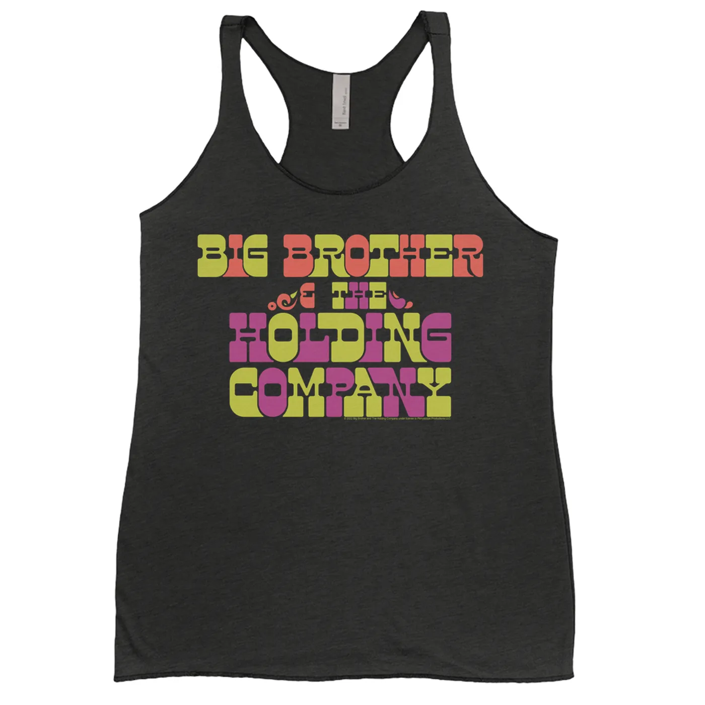 Big Brother & The Holding Company Big Brother and The Holding Co. Ladies' Tank Top | BBHC Retro Logo Big Brother and The Holding Co. Shirt