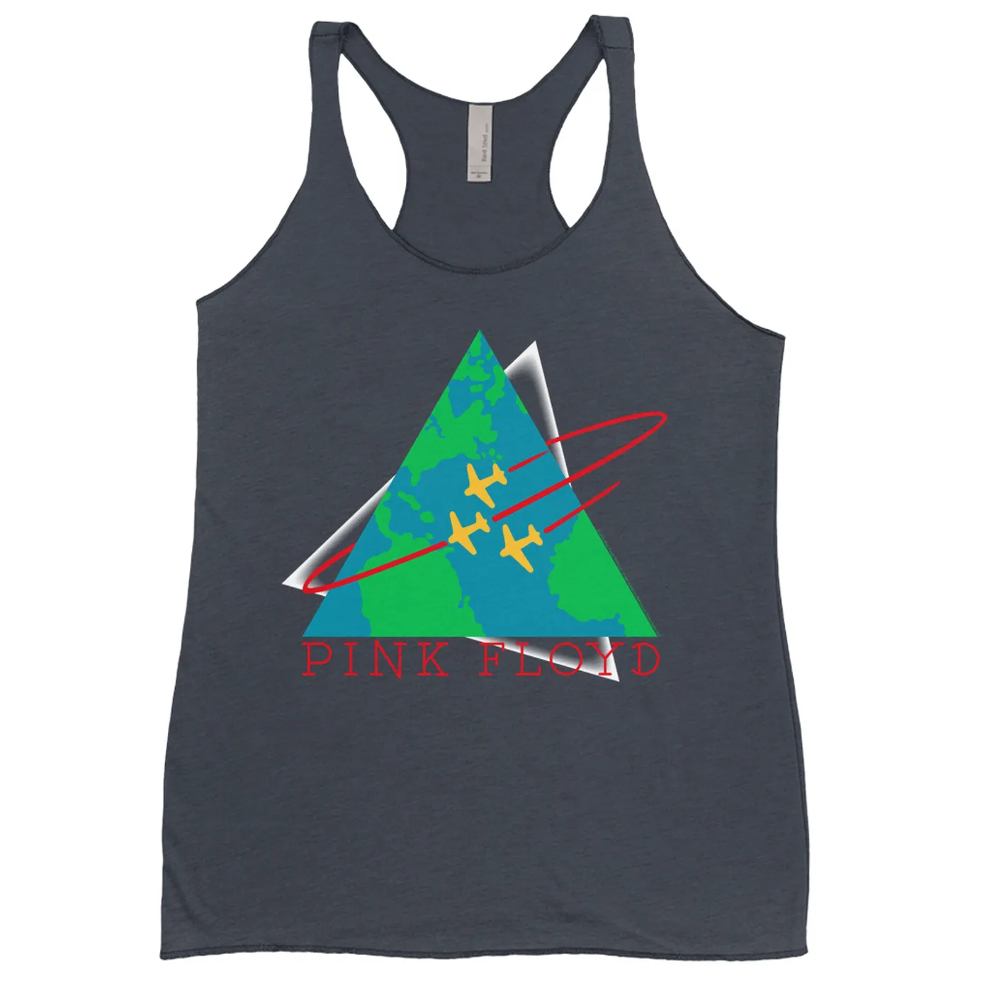 Pink Floyd Ladies' Tank Top | Learning To Fly Concert Logo Pink Floyd Shirt