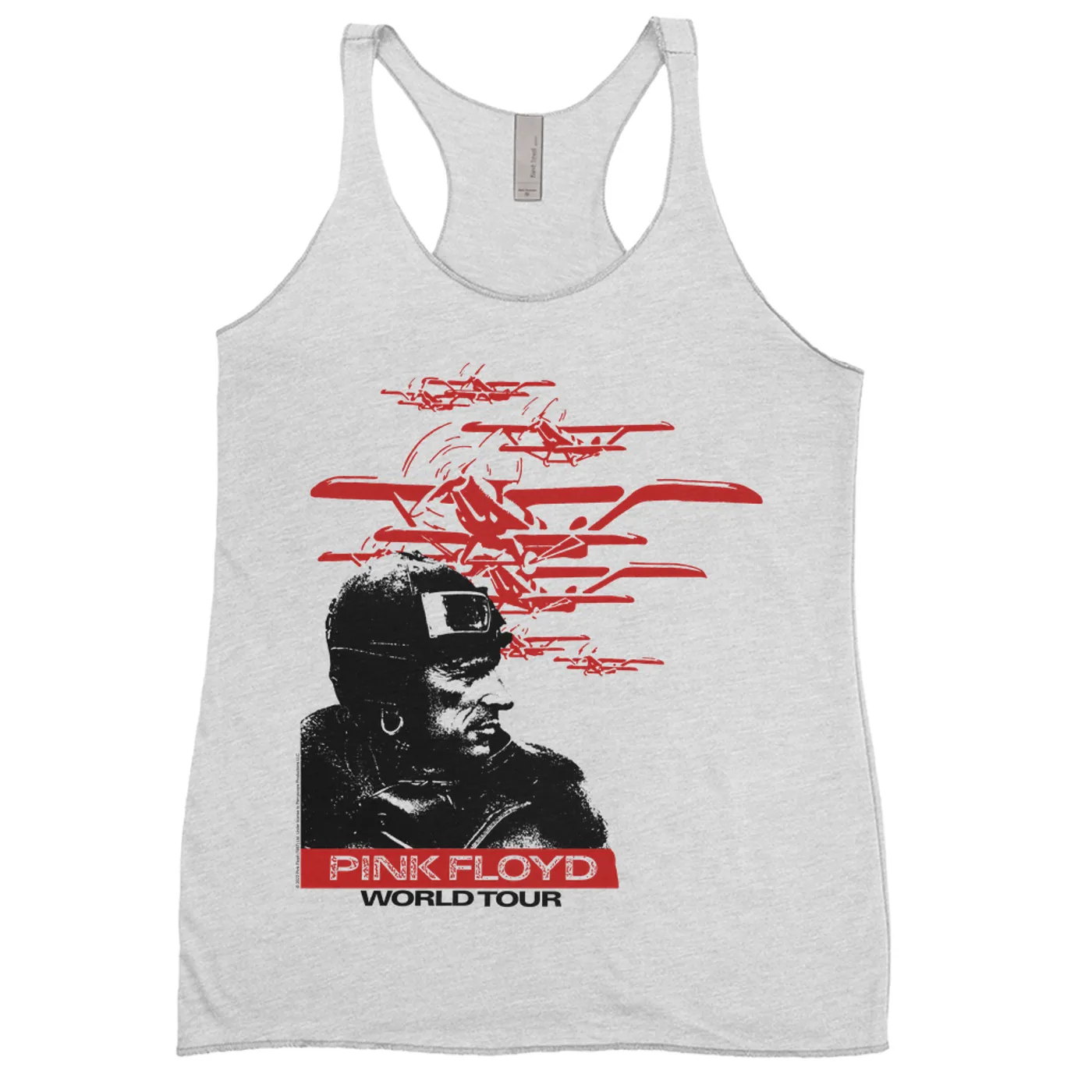 Pink Floyd Ladies' Tank Top | Still First In Space World Tour Pink Floyd Shirt