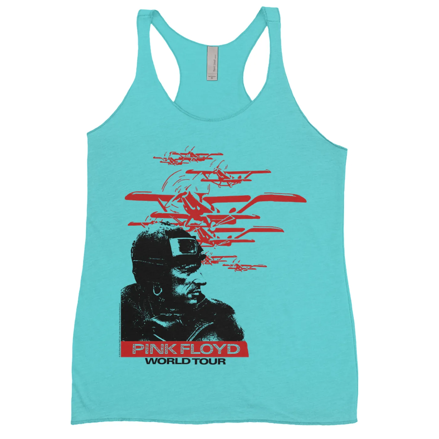Pink Floyd Ladies' Tank Top | Still First In Space World Tour Pink Floyd Shirt
