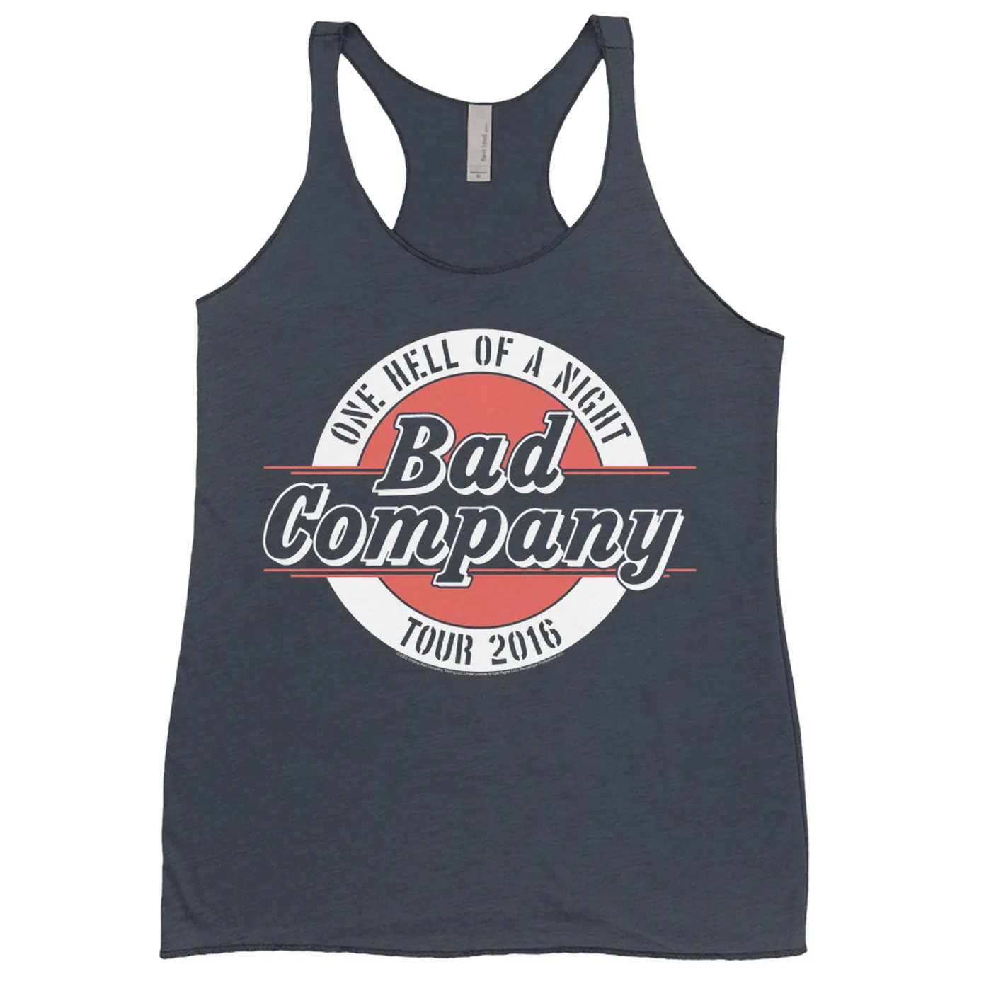 Bad Company Ladies' Tank Top | One Hell Of A Night 2016 Tour Bad Company Shirt