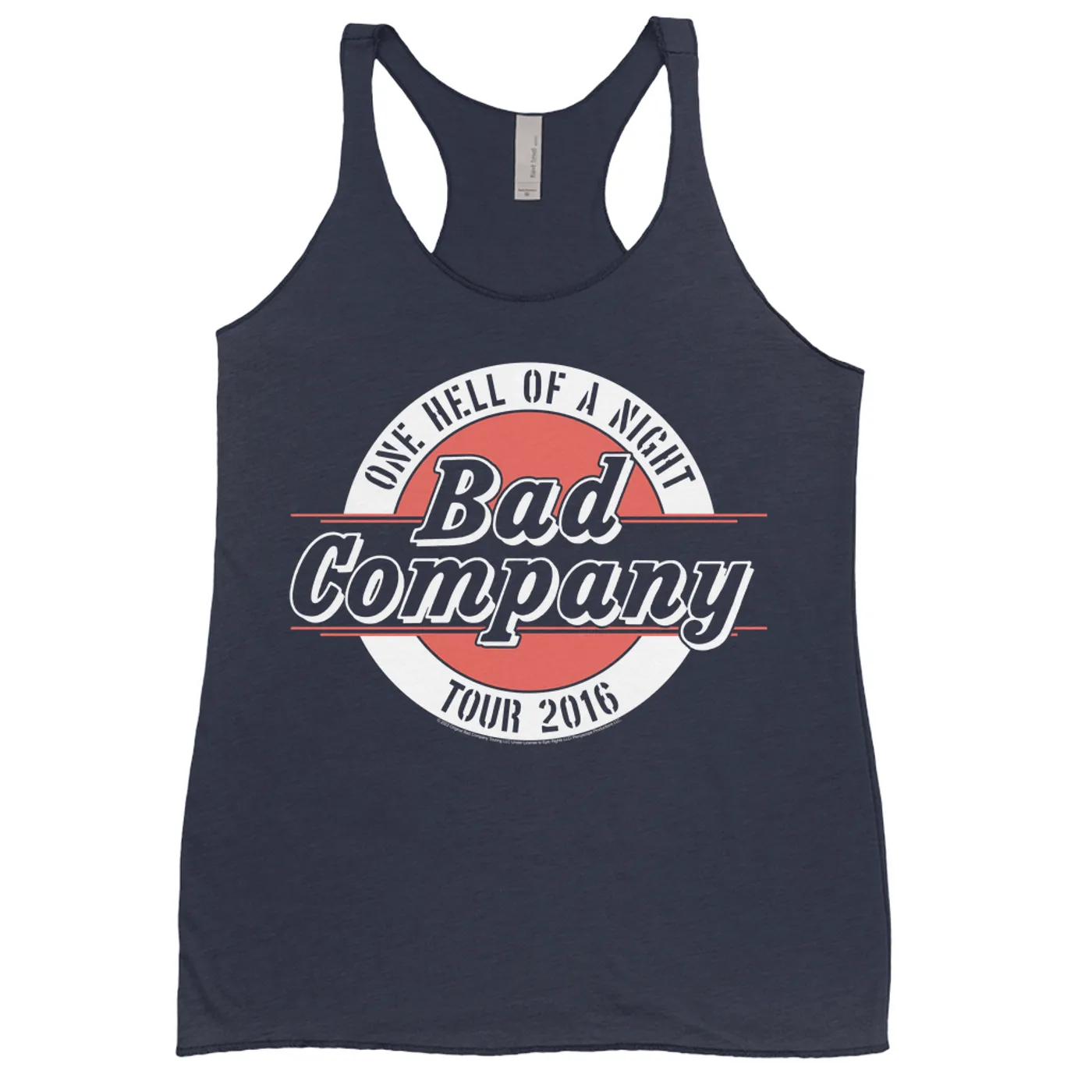 Bad Company Ladies' Tank Top | One Hell Of A Night 2016 Tour Bad Company Shirt