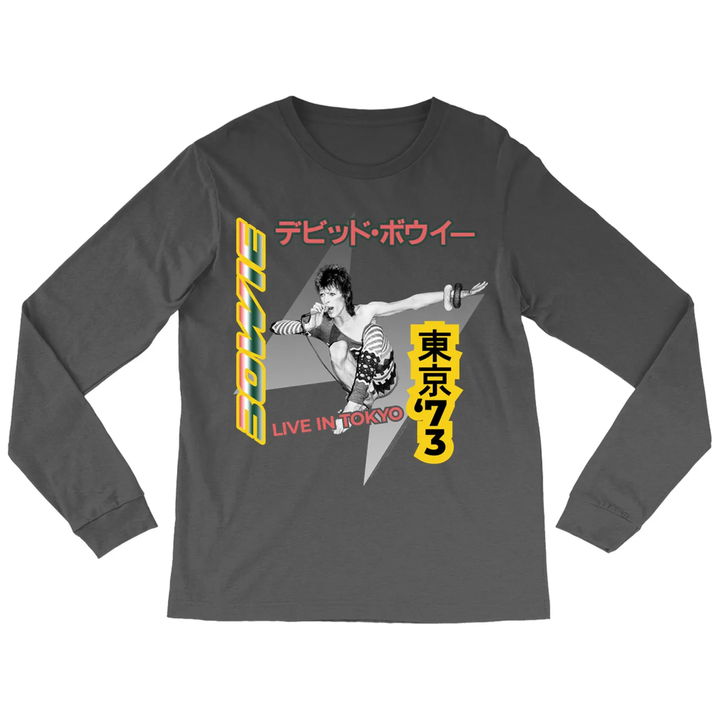 David Bowie Long Sleeve Shirt | 1973 Live In Tokyo (Merchbar Exclusive) David Bowie Shirt